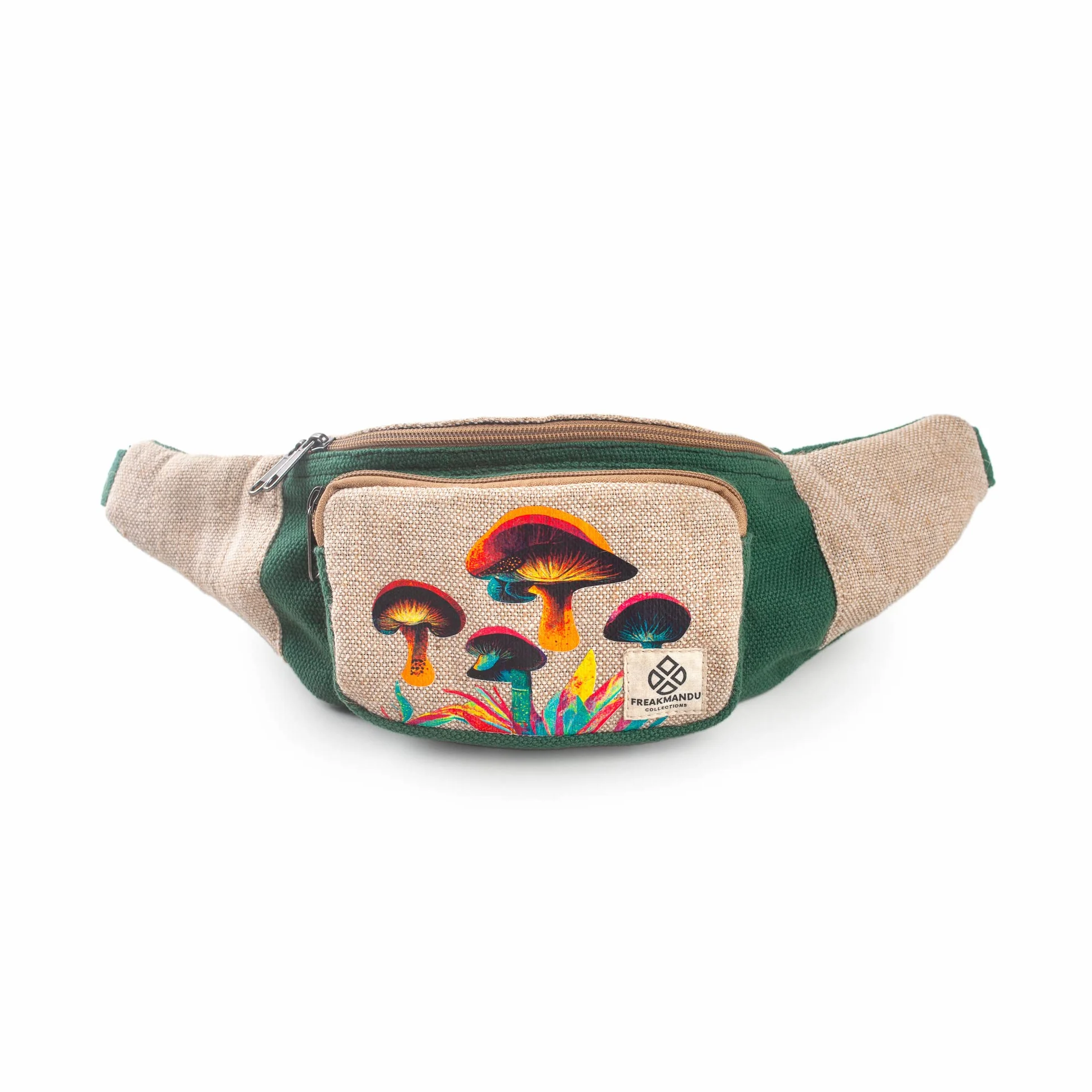 Freakmandu Konopie Pas Biodrowy Torba Crossbody Styl Boho Hippie Ręcznie Saszetka Biodrowa Dla Kobiet Mężczyzn