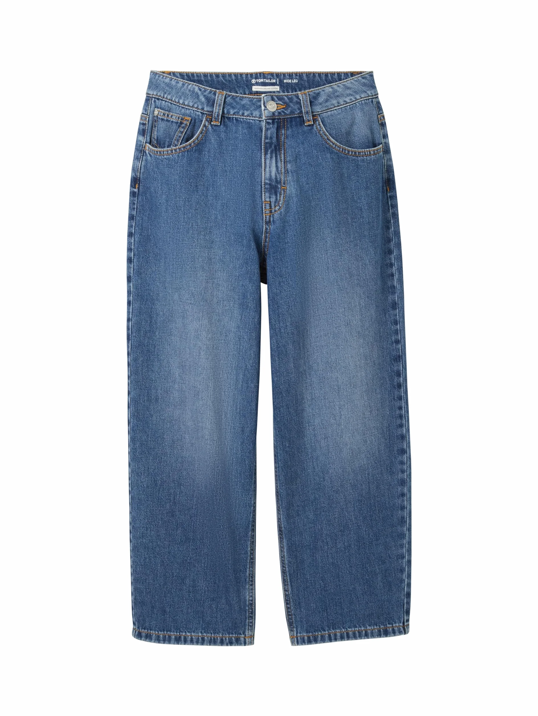 TOM TAILOR Dżinsy chłopięce Baggy Fit, 10110 – Blue Denim, 152