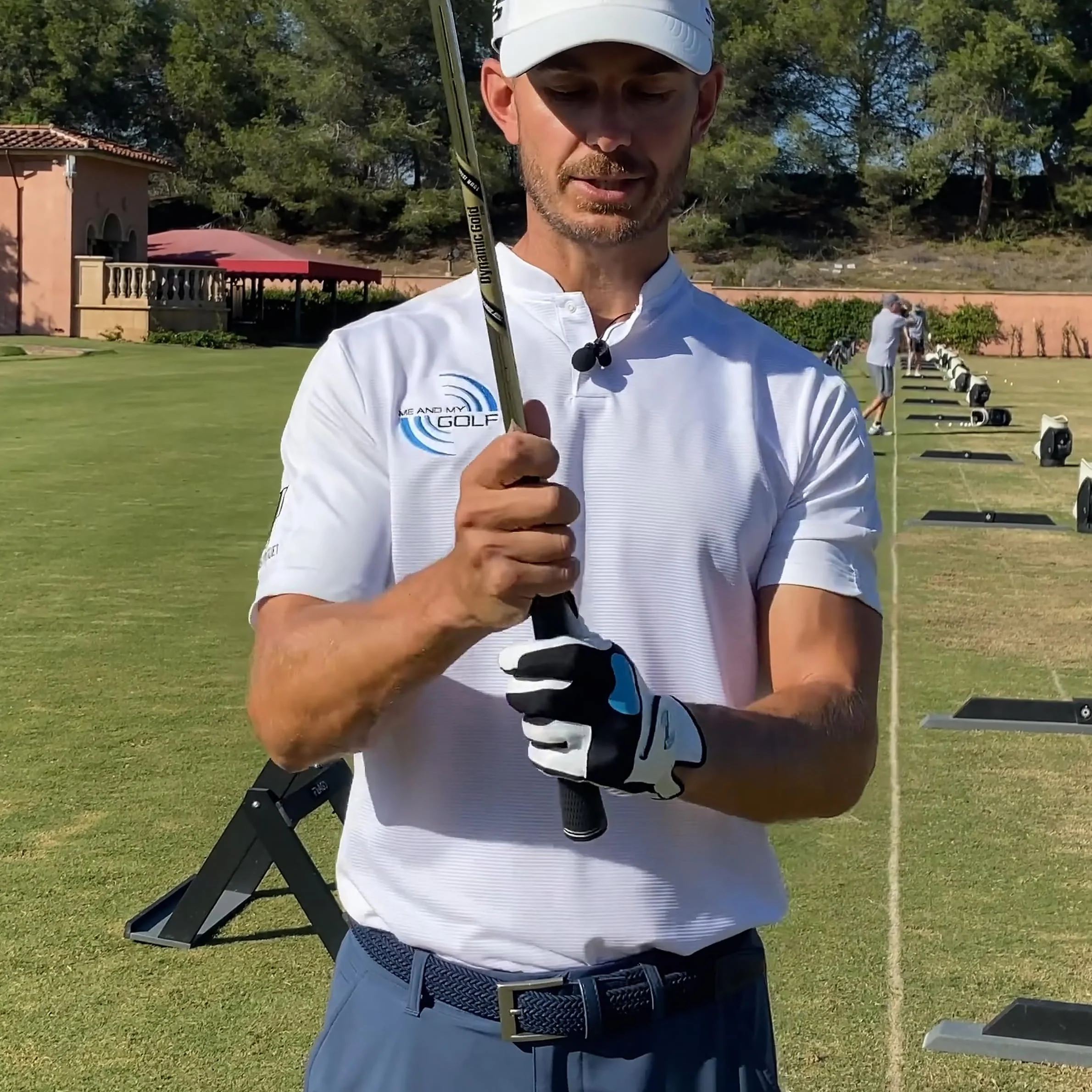 ME AND MY GOLF True Grip rękawice treningowe – idealne trzymanie przy każdym zamachu – rozmiar L/XL