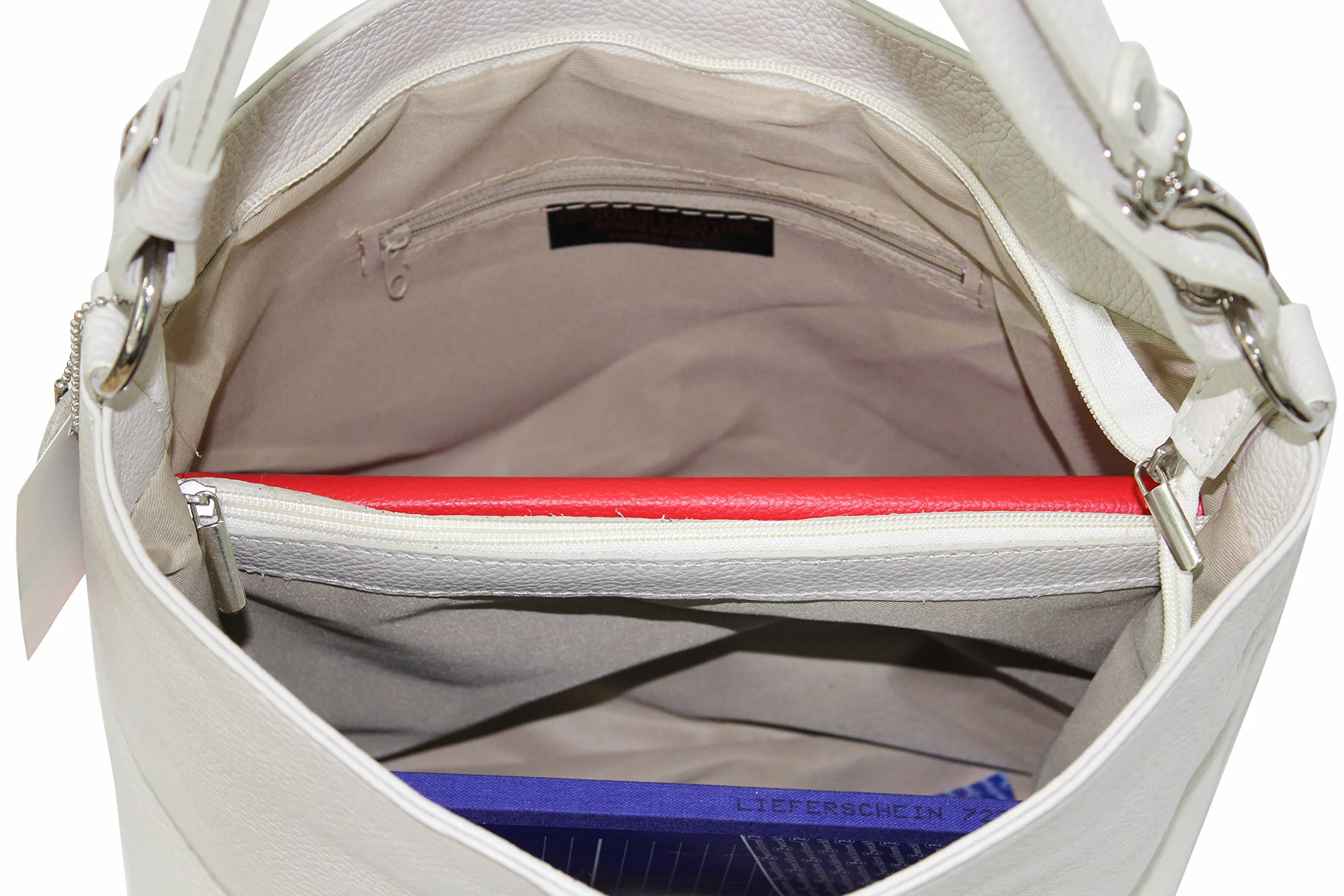 AMBRA skórzana torebka na ramię Hobo bag GL005