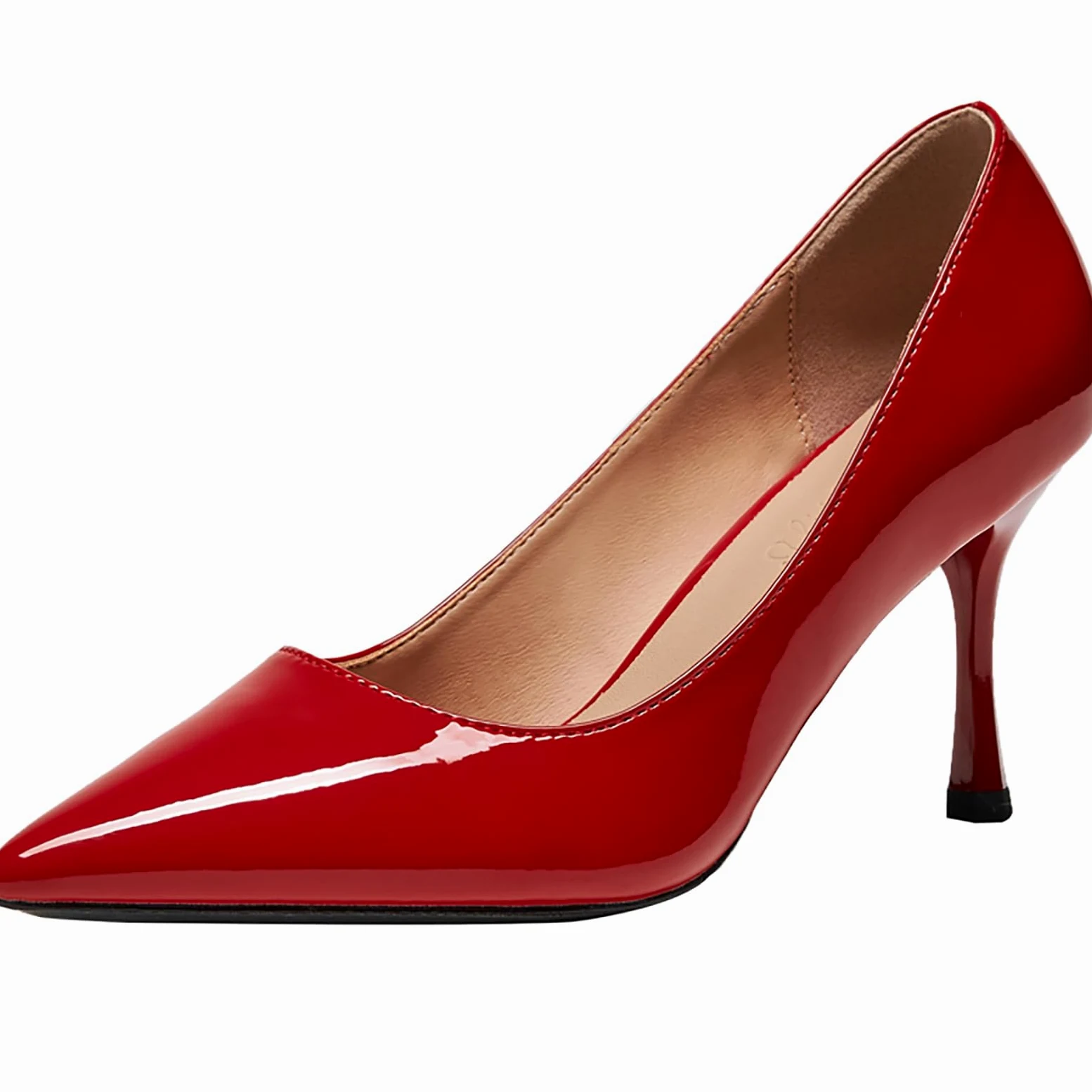Damskie buty wsuwane ze szpiczastym noskiem damskie niskie obcasy buty do sukienki wygodne na średnim obcasie kocięta czółenka robocze biznes na co dzień biuro
