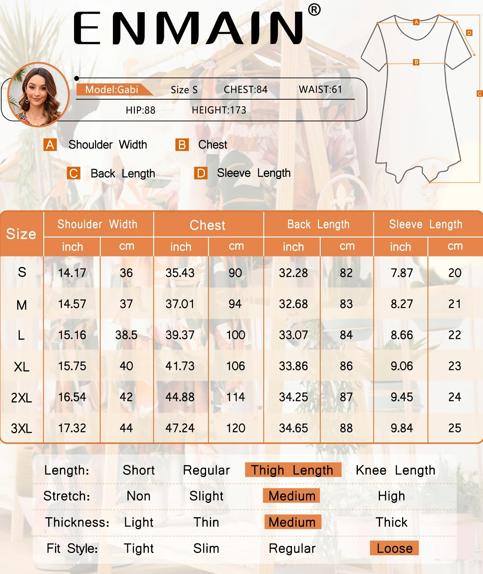 Enmain Damskie tuniki topy lato dekolt w serek koszulka z krótkim rękawem damskie tuniki na legginsy na co dzień elegancka elegancka tunika styl koszule bluzka swing top