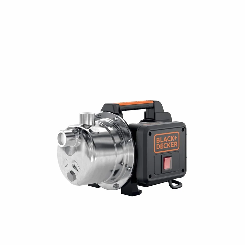 BLACK+DECKER BXGP800XE pompa samozasysająca do czystej wody (800 W, maks. wydajność tłoczenia 3500 l/h, maks. wysokość tłoczenia 38 m)