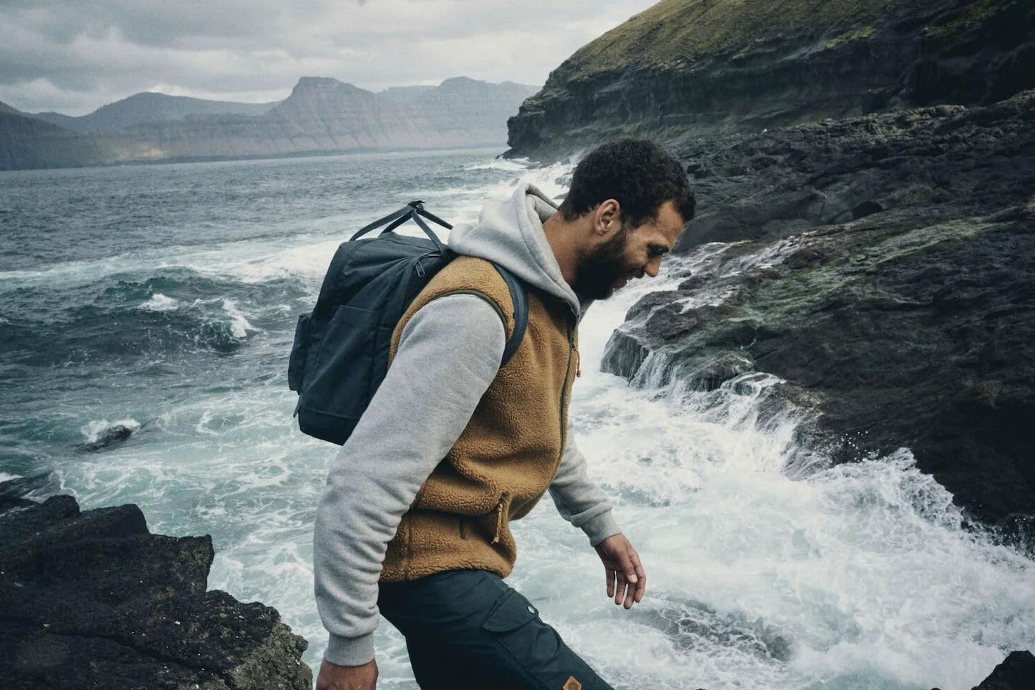 Fjällräven kamizelka Mężczyźni Vardag Pile Fleece Vest M