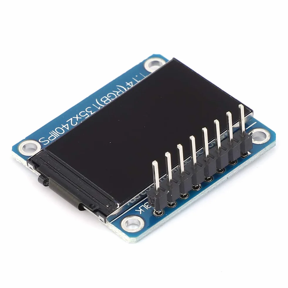 1,14 Cala Pełna Kolor 8pin ST7789 TFT Moduł Ekranu Wyświetlacza, rozdzielczość 135x240, Interfejs SPI, Widok IPS, łatwa Instalacja, Elementy Elektroniczne Trwałości, EPE w