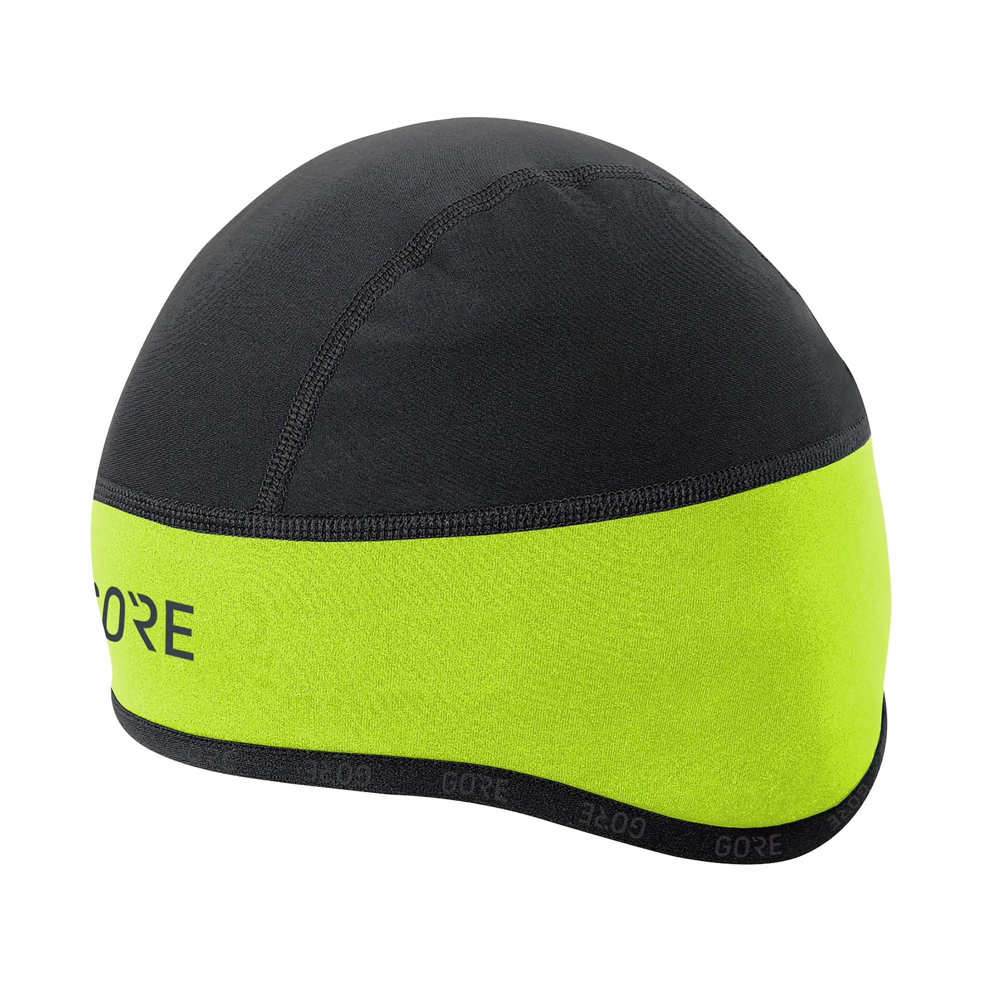 GORE WEAR C3 GORE WINDSTOPPER Helmet Cap, Czapka Uniseks, Neon Yellow/Black, 54/58