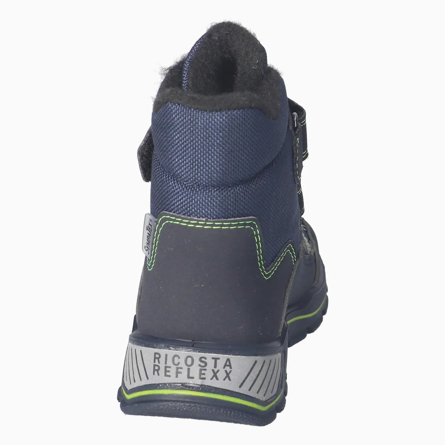 RICOSTA Chłopięce buty zimowe GABRIS, buty dziecięce, WMS: szerokie, luźna wkładka, Sympatex, jezioro, ocean 180, 35 EU Weit