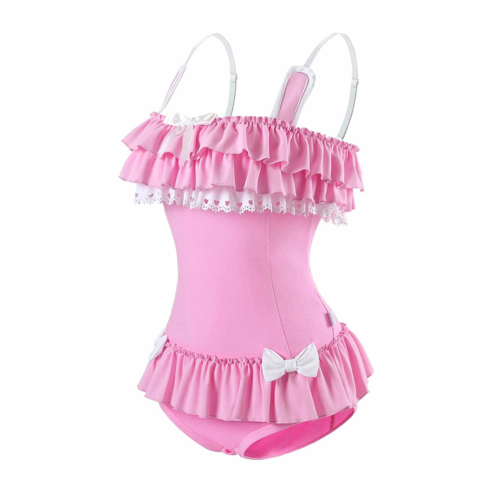 LittleForBig Bawełniany Fancy Kitty/Bunny śpioszki Onesie Piżama teddy lingerie Jednoczęściowa babydoll Bodysuit