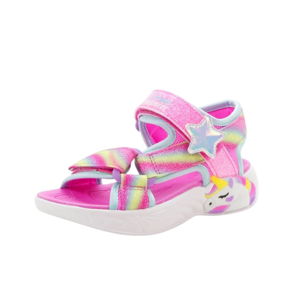 Skechers Dziewczynki 303107l PkmtSandał płaski