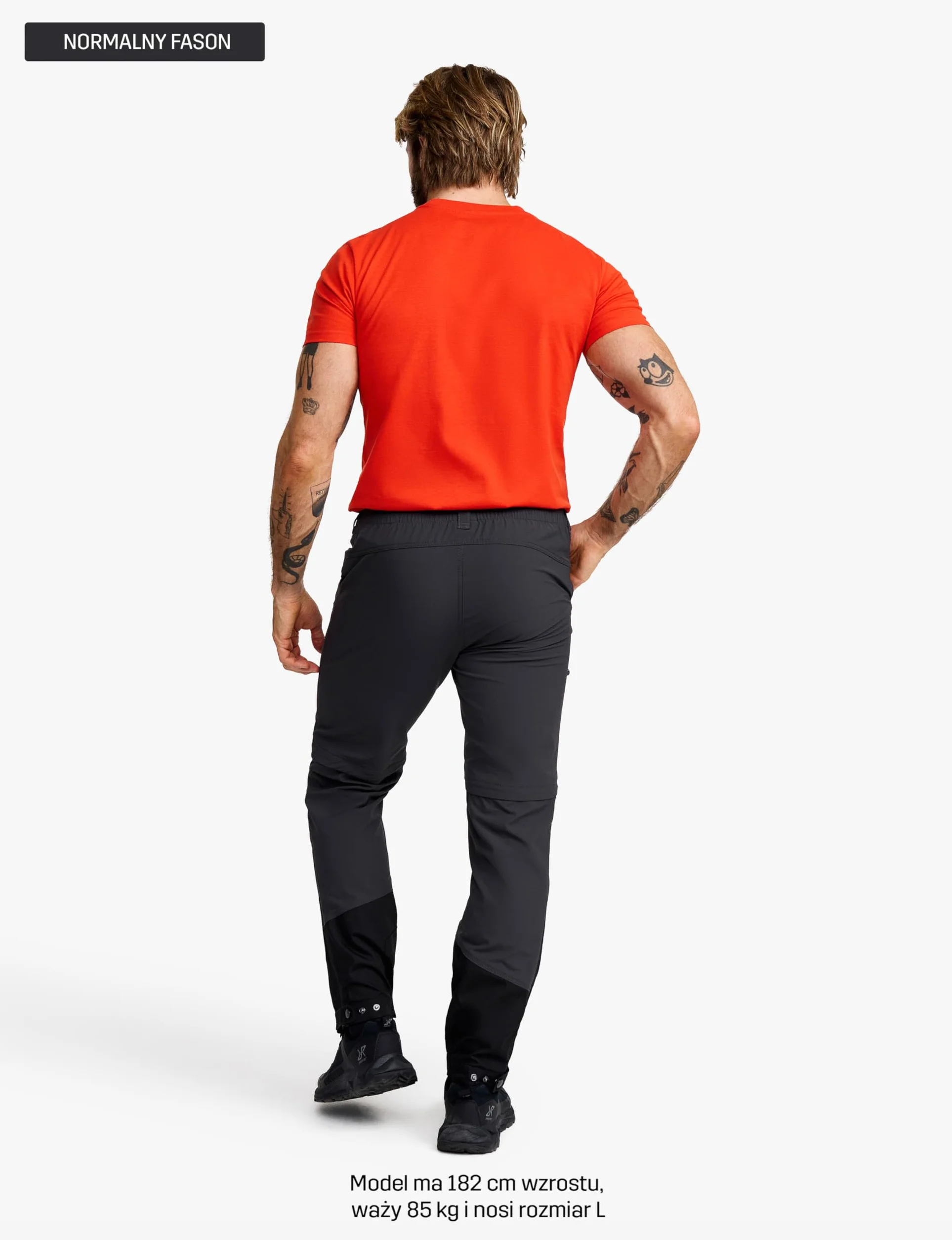 RevolutionRace Range Pro Stretch T Zip-Off Pants Spodnie turystyczne