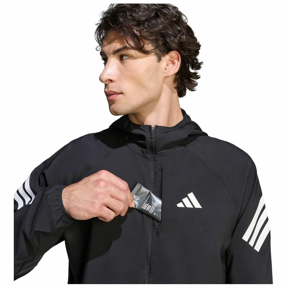 adidas Mezczyzni Adi365 Running Iconic Coat, black, M