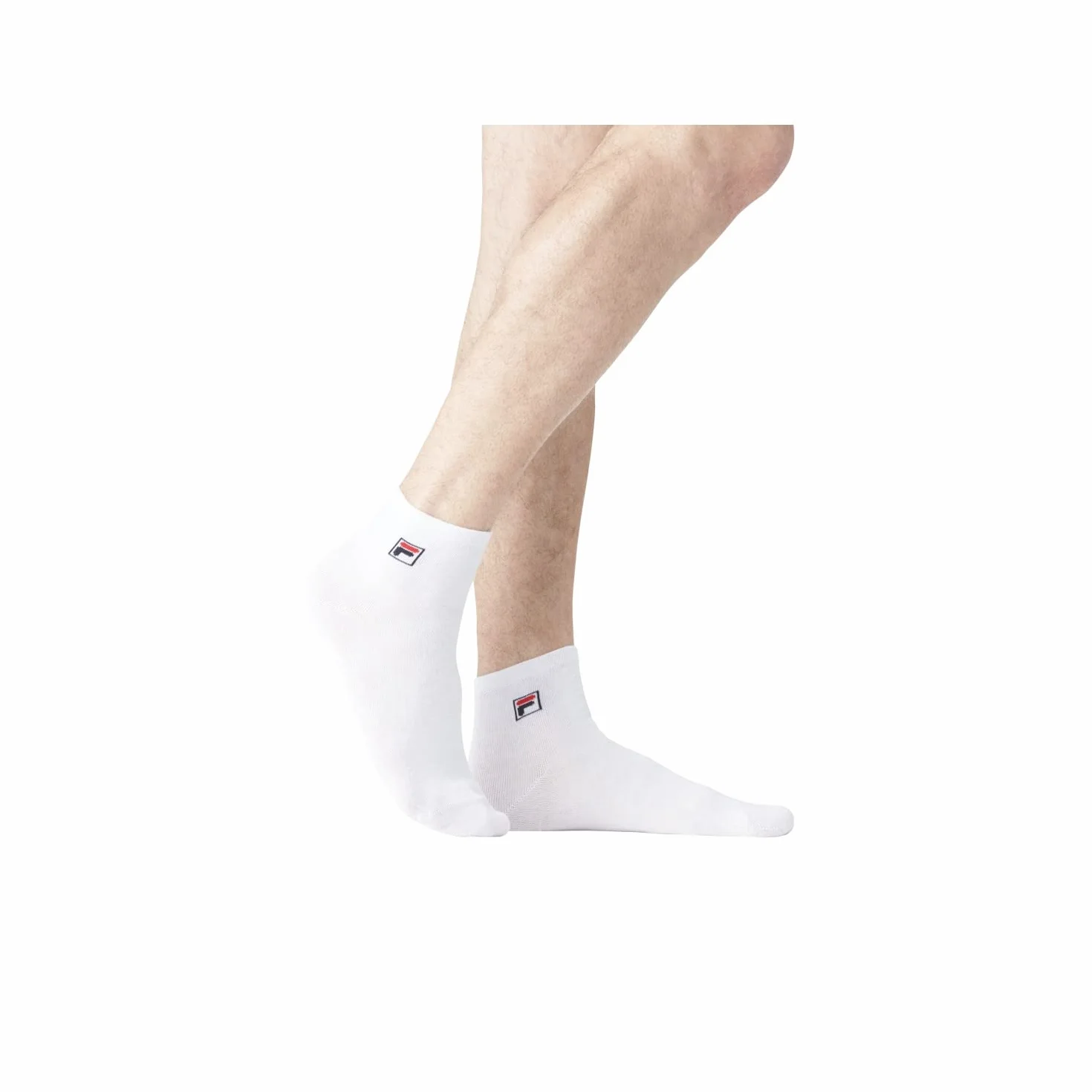 Fila Męskie skarpety sportowe 6 szt. Biały 43-46 EU