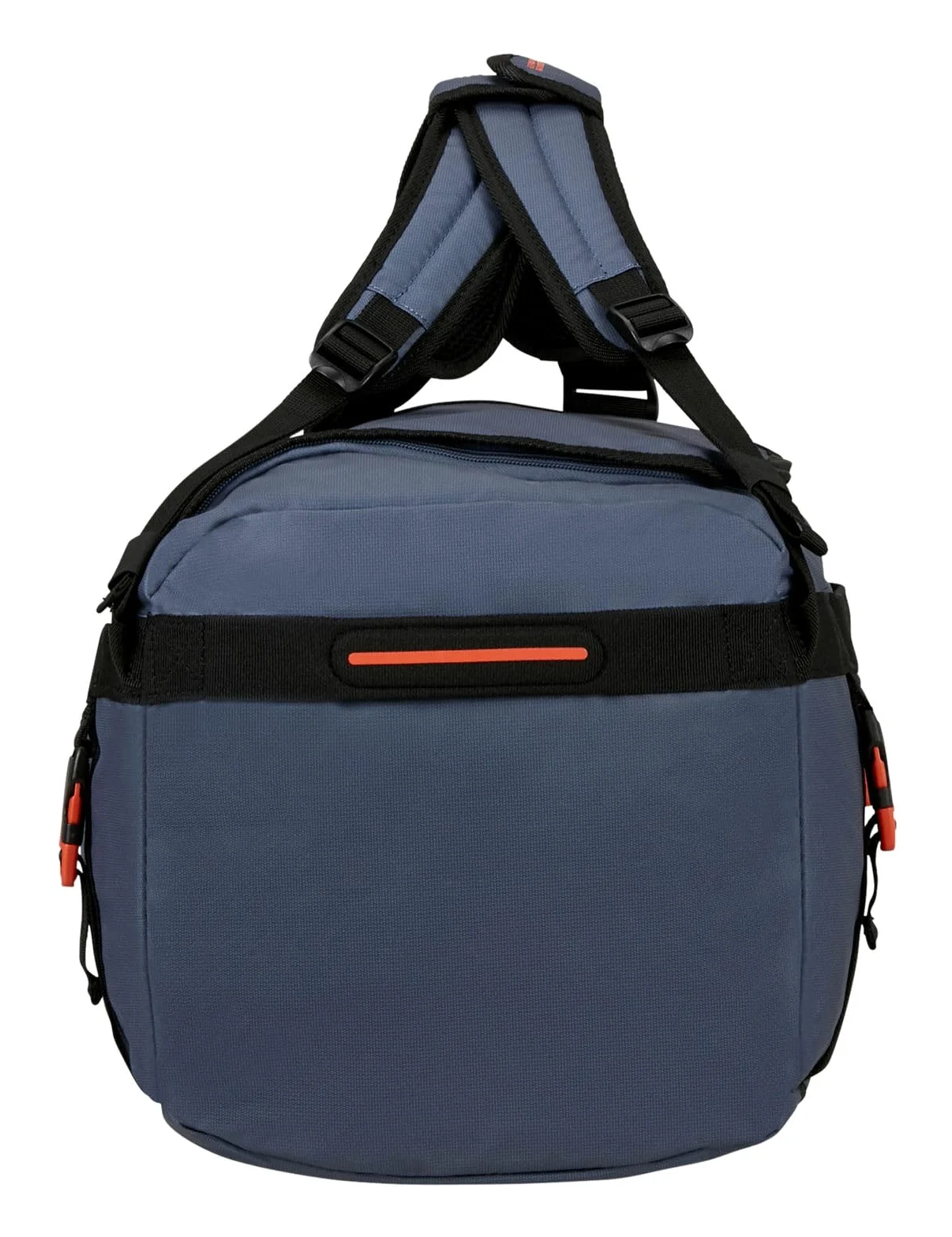 American Tourister Torba podróżna plecak Urban Track Duffle/Backpack Coated 60L granatowy/pomarańczowy niebieski