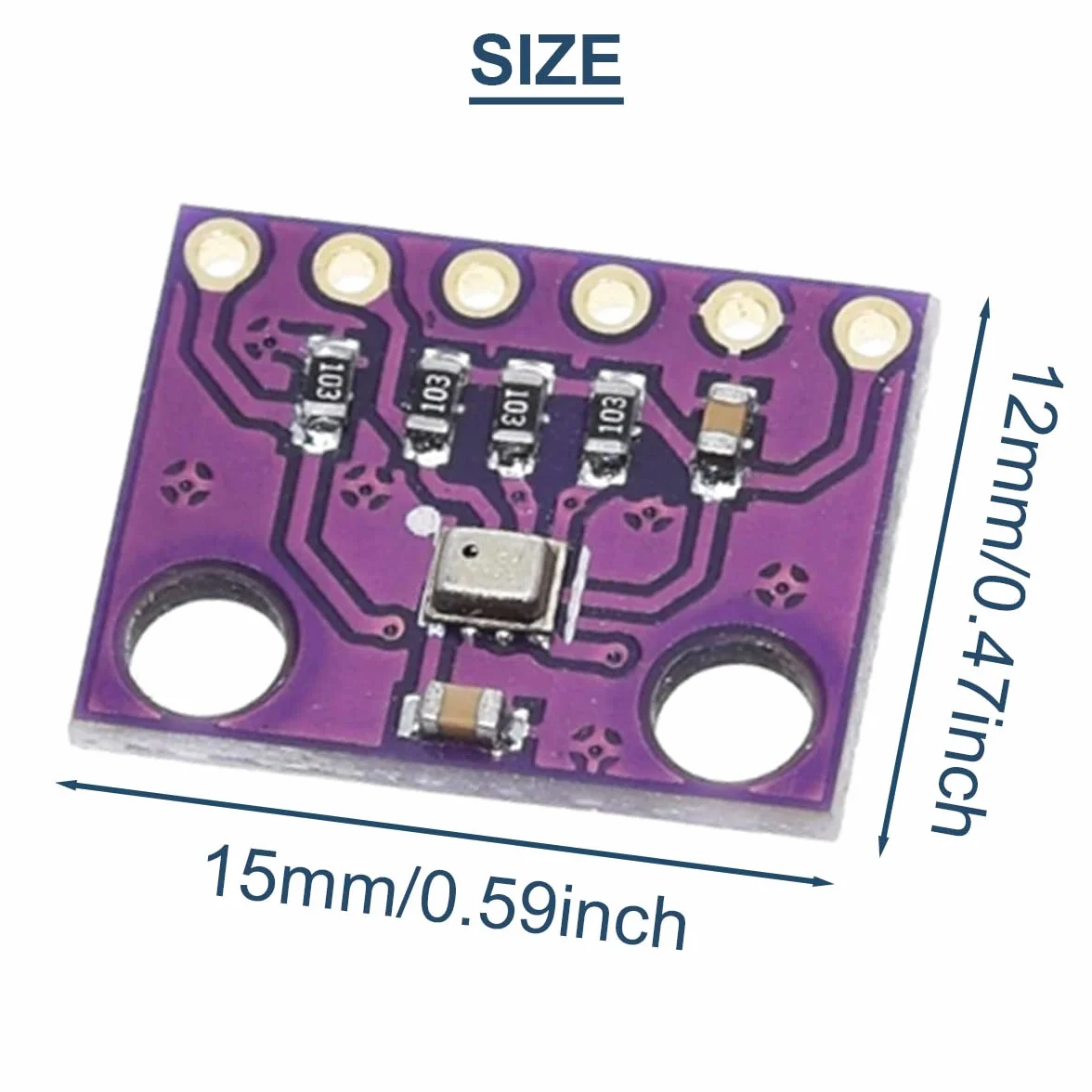 5 Sztuk 3.3V BMP280 Cyfrowy Ciśnienie Barometryczne Wysokość I2C IIC SPI Moduł Czujnika Wysokiej Precyzji dla Arduino z Dupont Kabel