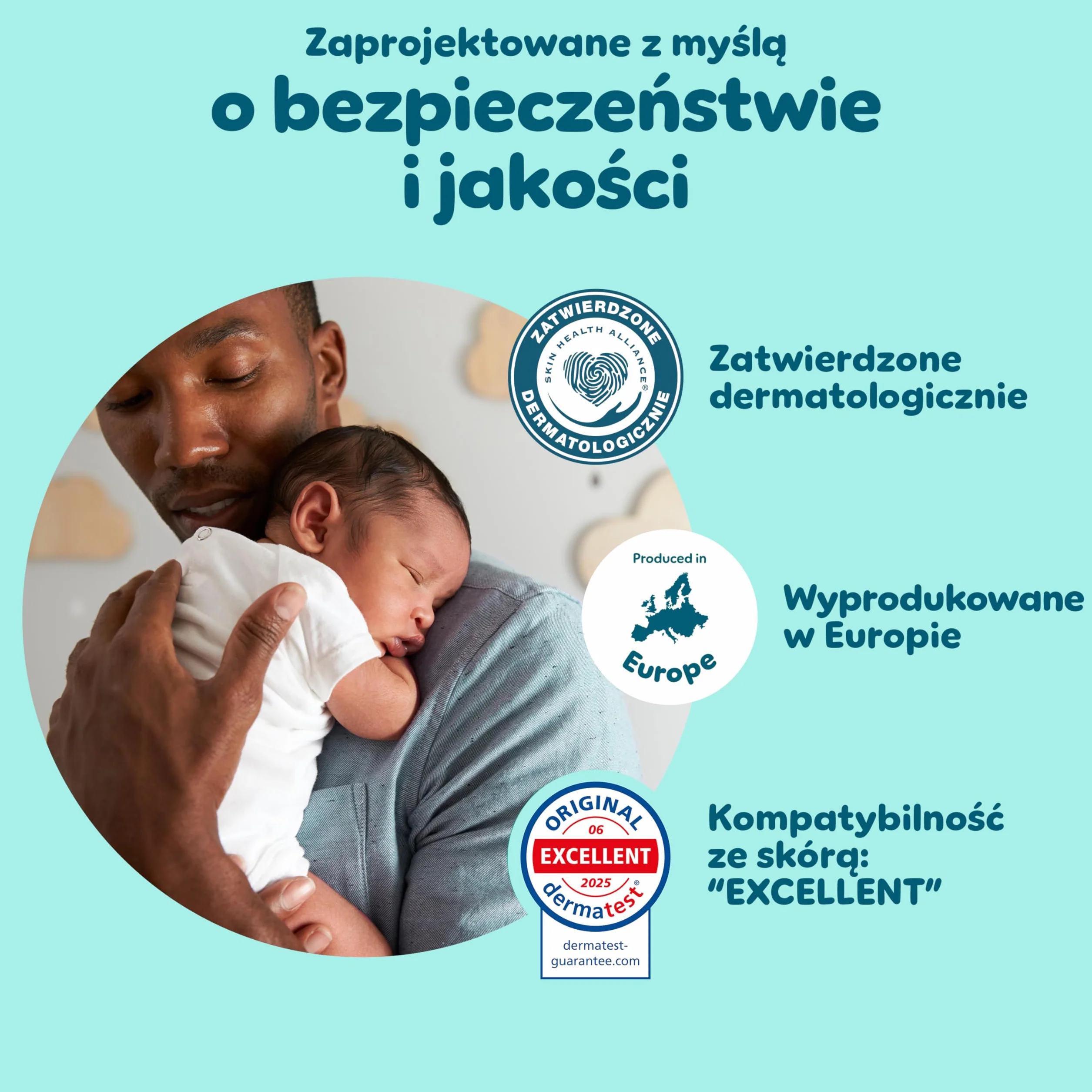 Pampers Premium Care Pieluchomajtki Rozmiar 5, 80 szt., 11kg-17kg, pełne dopasowanie 360° i miękkie osłonki wokół nogawek zapewniają największy komfort i najlepszą ochronę