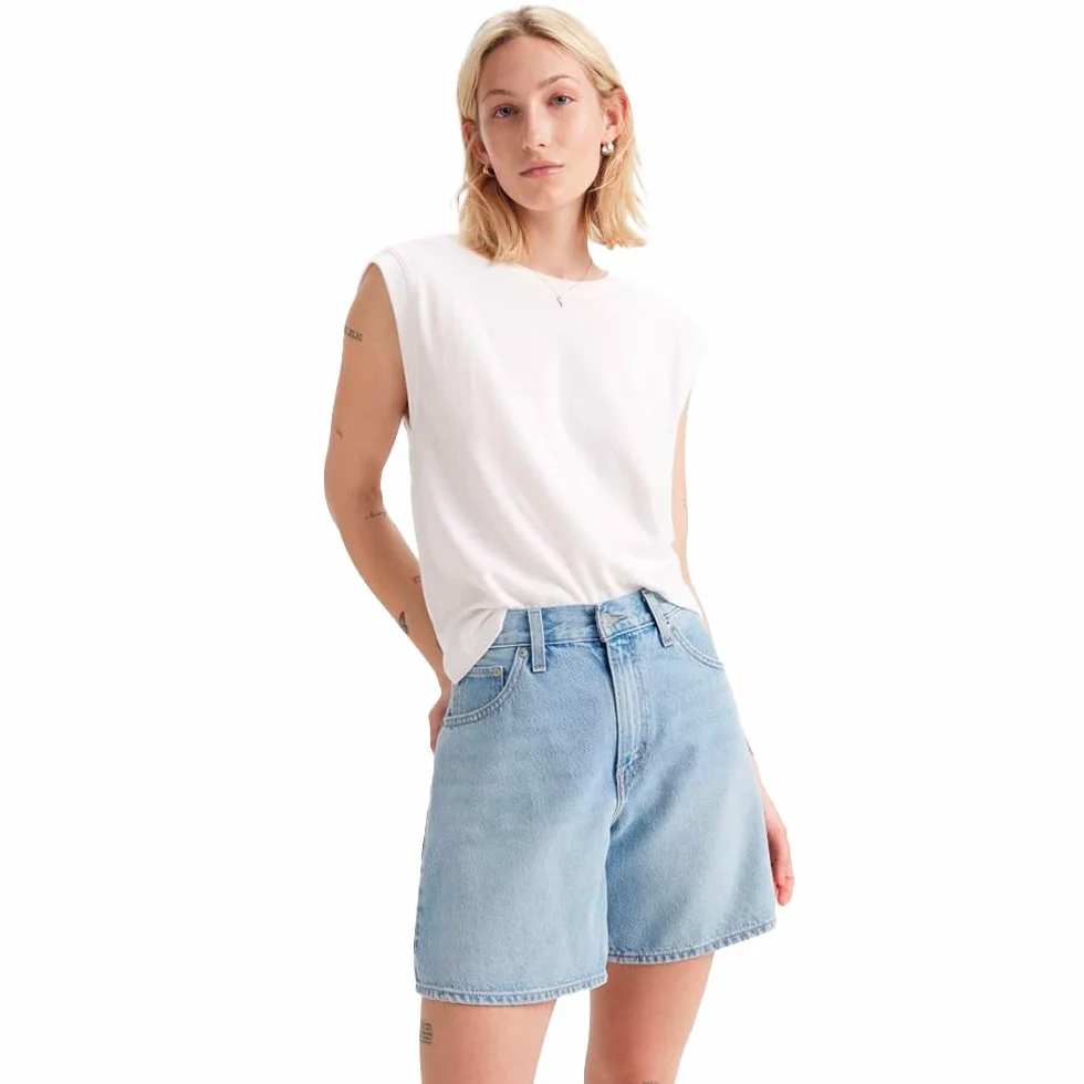 Levi's damski biały tank top Boxy L