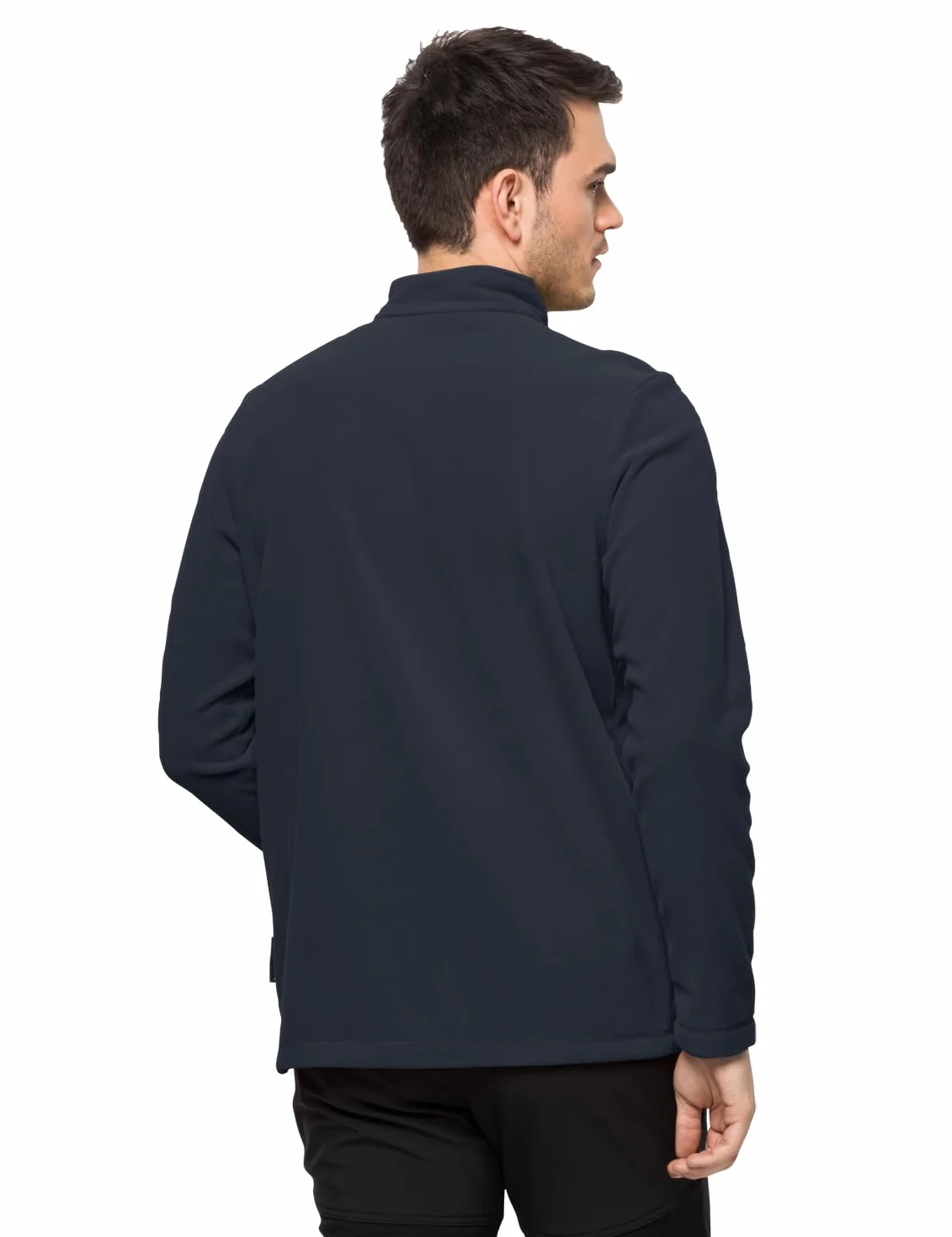Jack Wolfskin Męski sweter Taunus Hz, niebieski (Night Blue), S