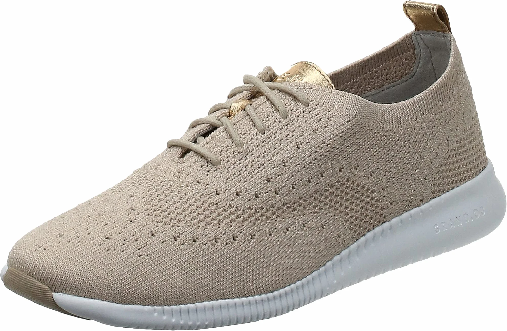 Cole Haan 2. Zerogrand Stitchlite Oxford, Wygląd dzianiny Rye biały, 39 EU