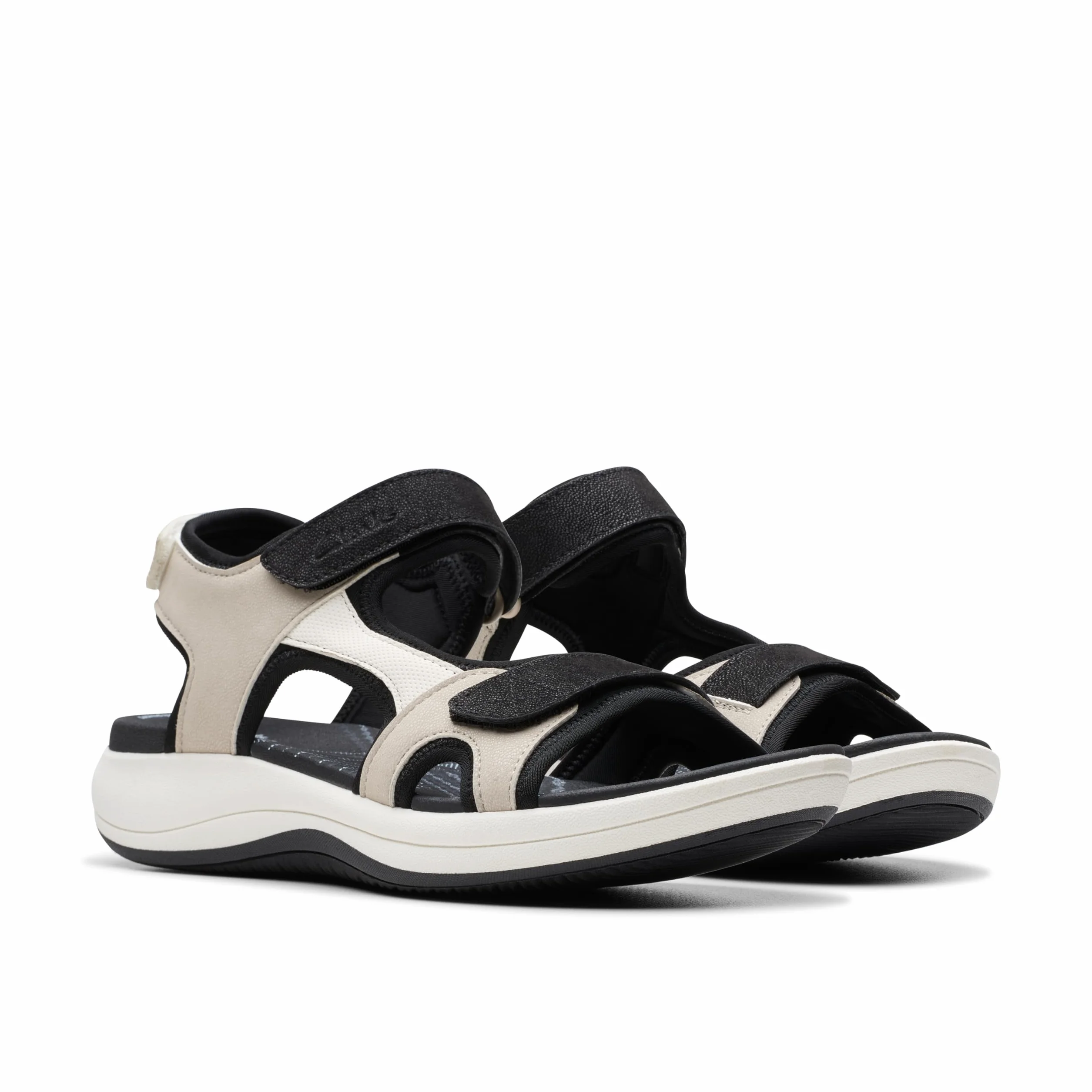 Clarks Damskie sandały Mira Bay brązowe 37,5 EU Flint