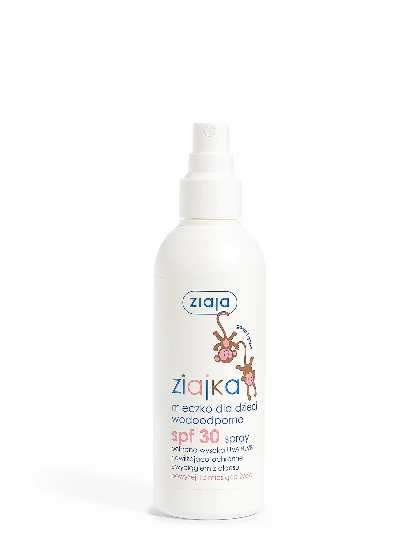 ZIAJA Mleczko kosmetyczne aloesowe, 200 ml