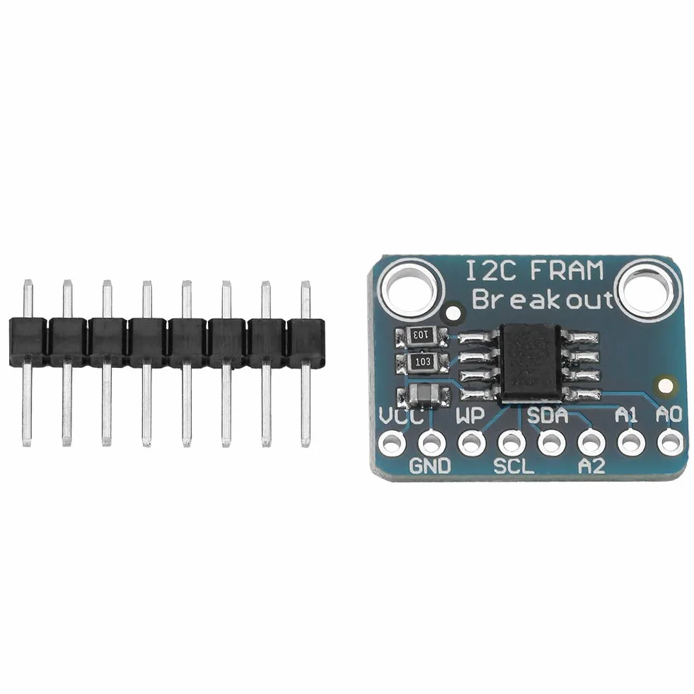 I2C Nieulotna Płytka Rozszerzeń MB85RC256V 32KB – Moduł Pamięci do Rejestratorów Danych, Niski Pobór Mocy, Buforowanie Danych przy Braku Stabilnego Źródła Napięcia