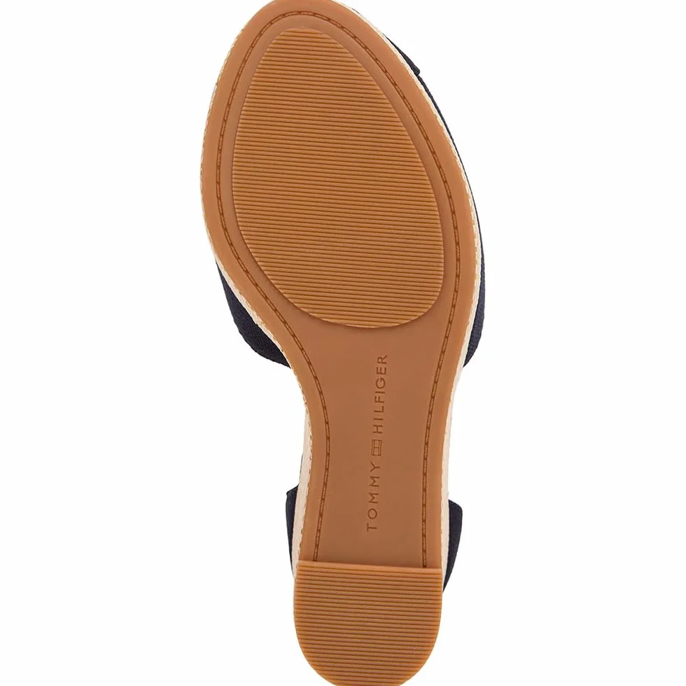 Tommy Hilfiger Kobiety Flag High Wedge Espad Closed ToeEspadryle na koturnie