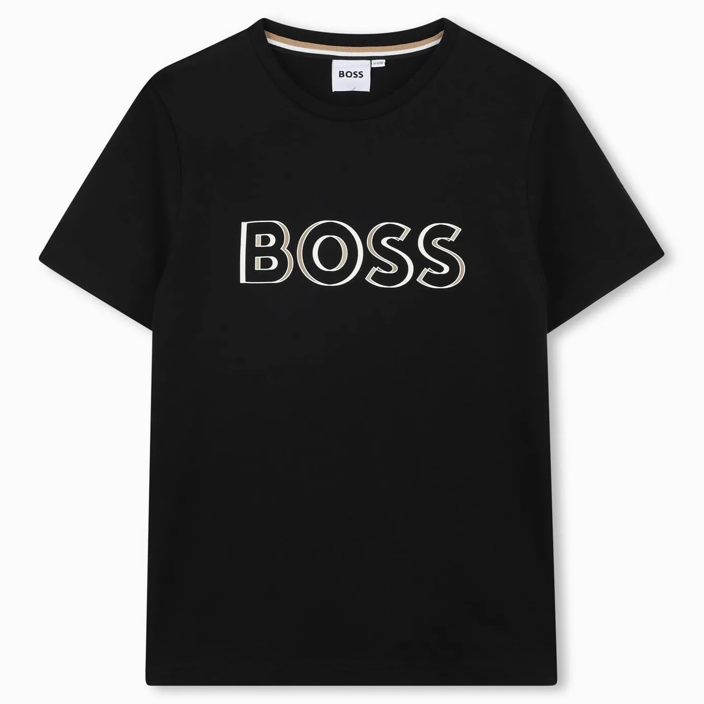 BOSS Koszulka dziecięca - czarna J52034 09B czarna dziecięca