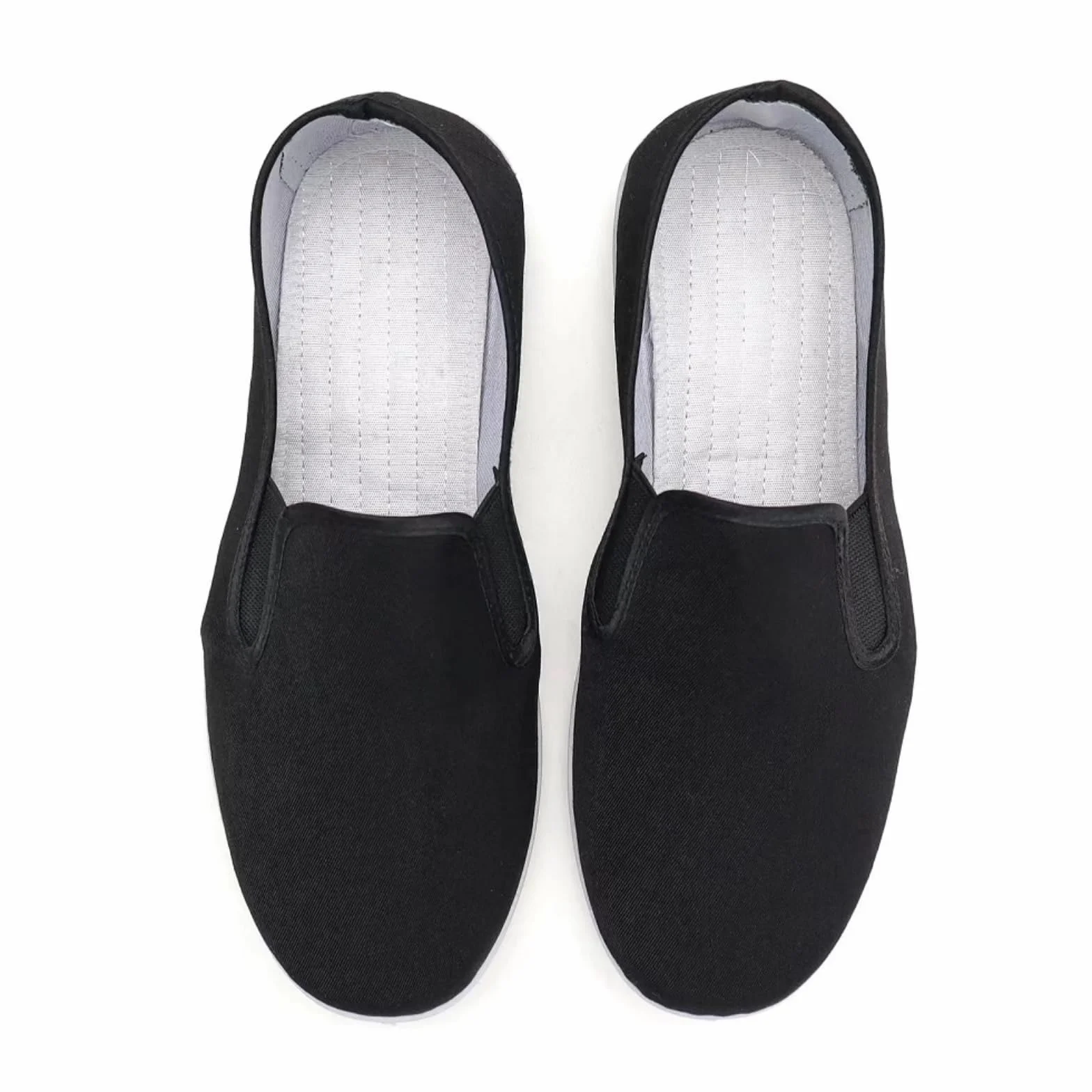Buty Tai Chi, tradycyjne chińskie buty kung fu z płótna żaglowego, stare buty pekińskie do sztuk walki, czarna gumowa podeszwa, uniseks