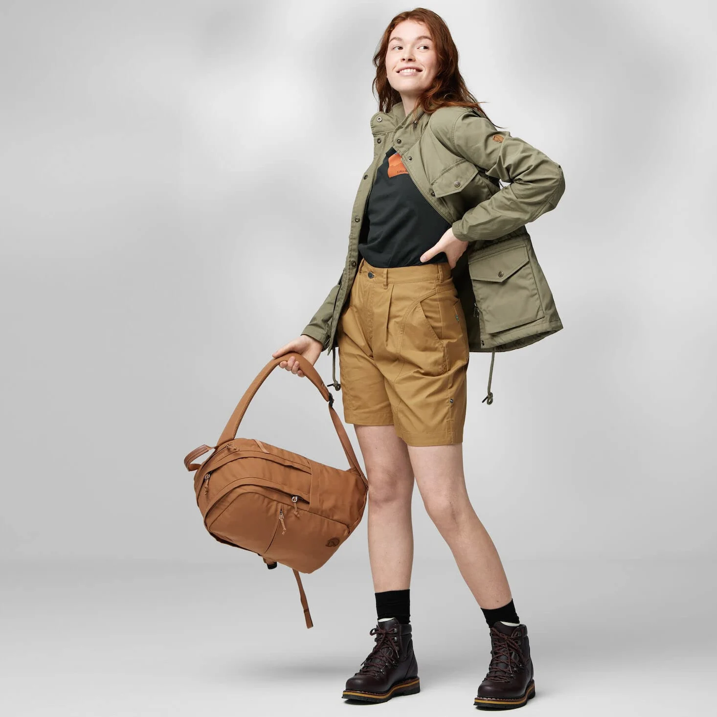 Fjällräven Szorty Vardag W - Szorty Kobiety