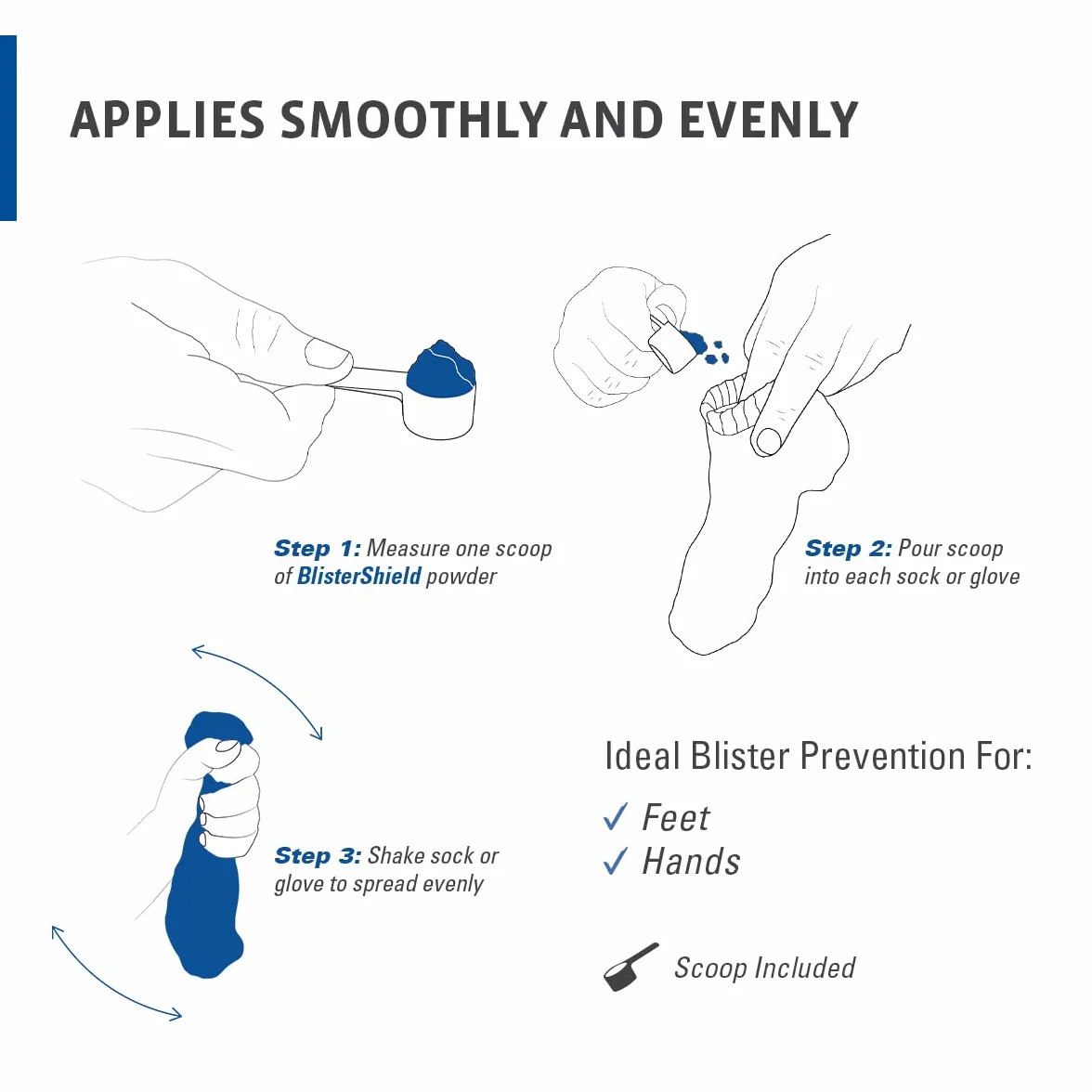 2Toms BlisterShield butelka pudru 6,5 ml