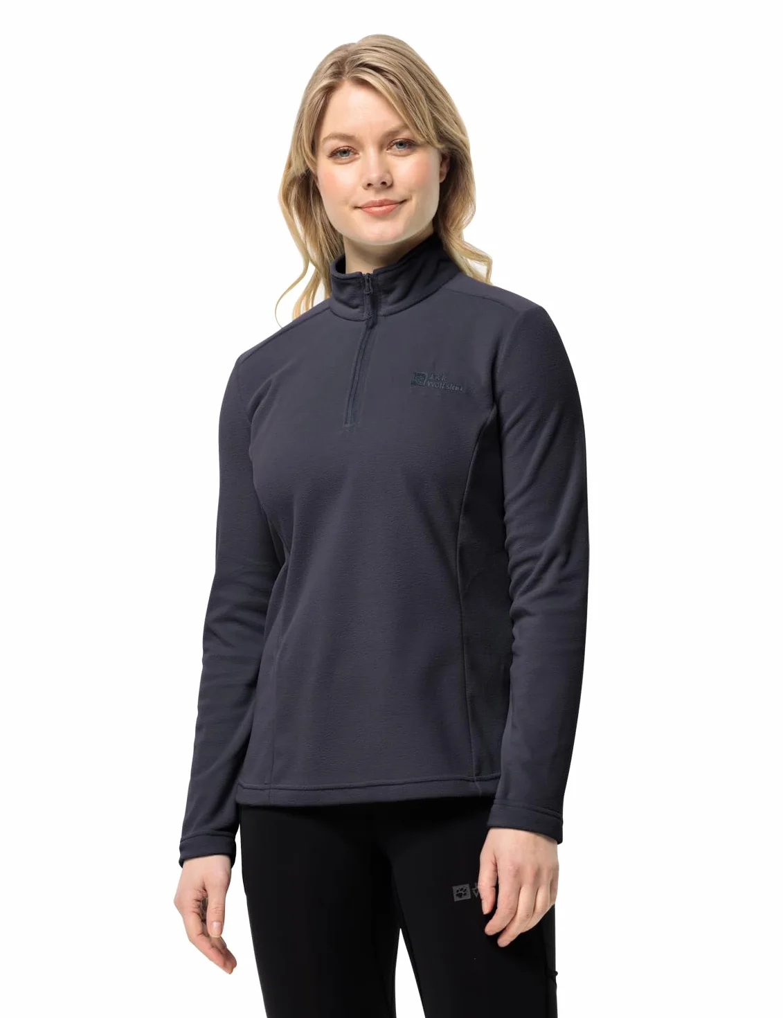 Jack Wolfskin Damski sweter Taunus Hz grafitowy S