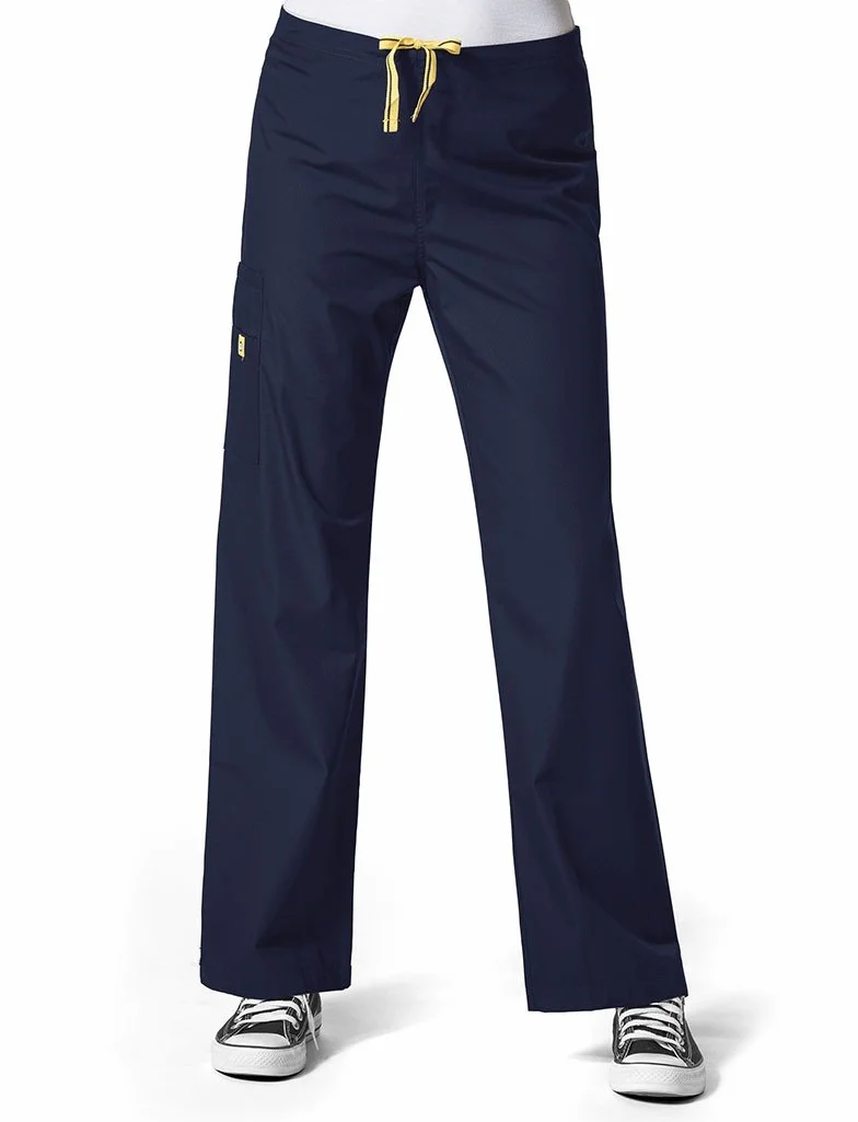 WonderWink Damskie spodnie Origins Sierra Scrub, granatowy, XL
