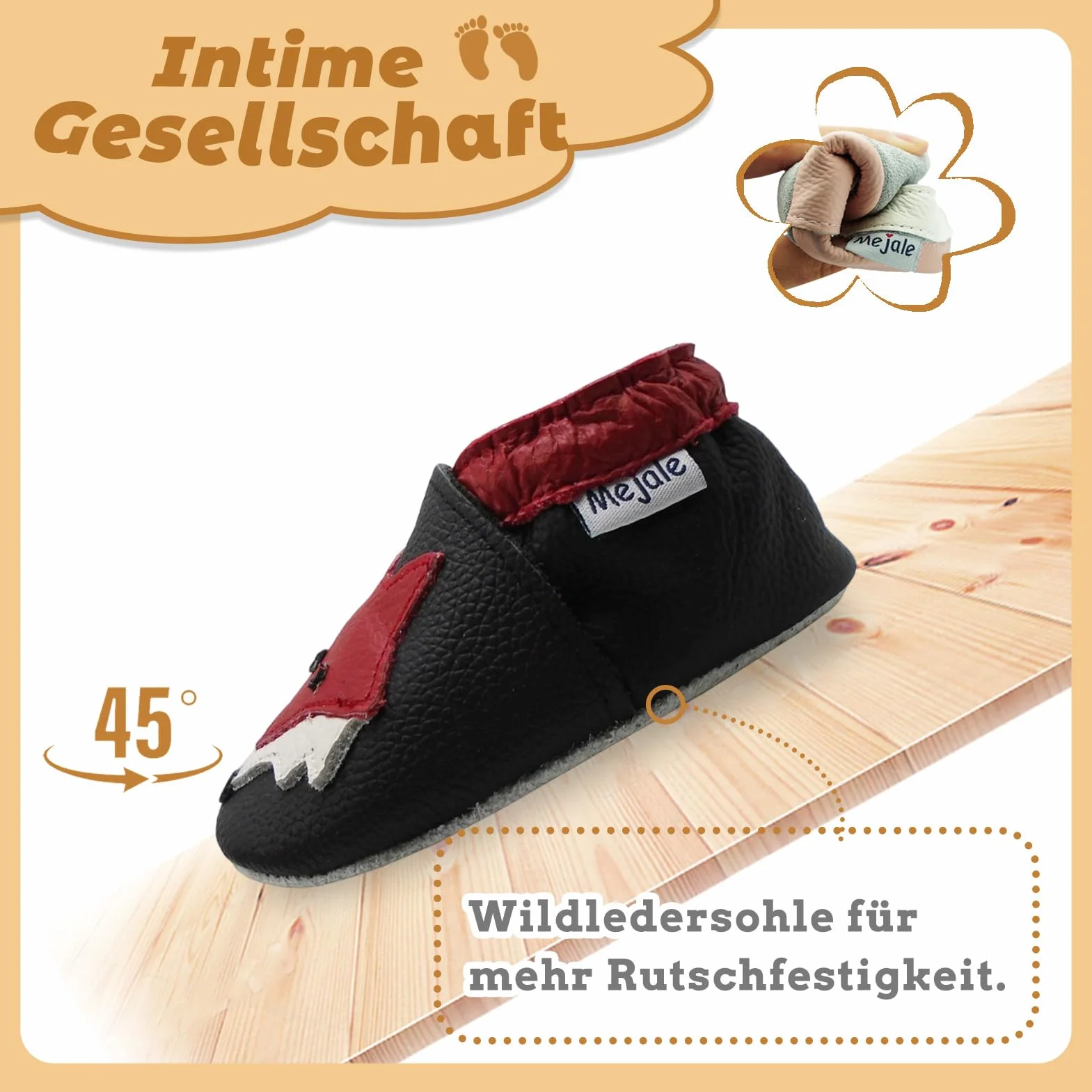 Mejale Uniseks Baby Shoes Buty do pierwszych kroków