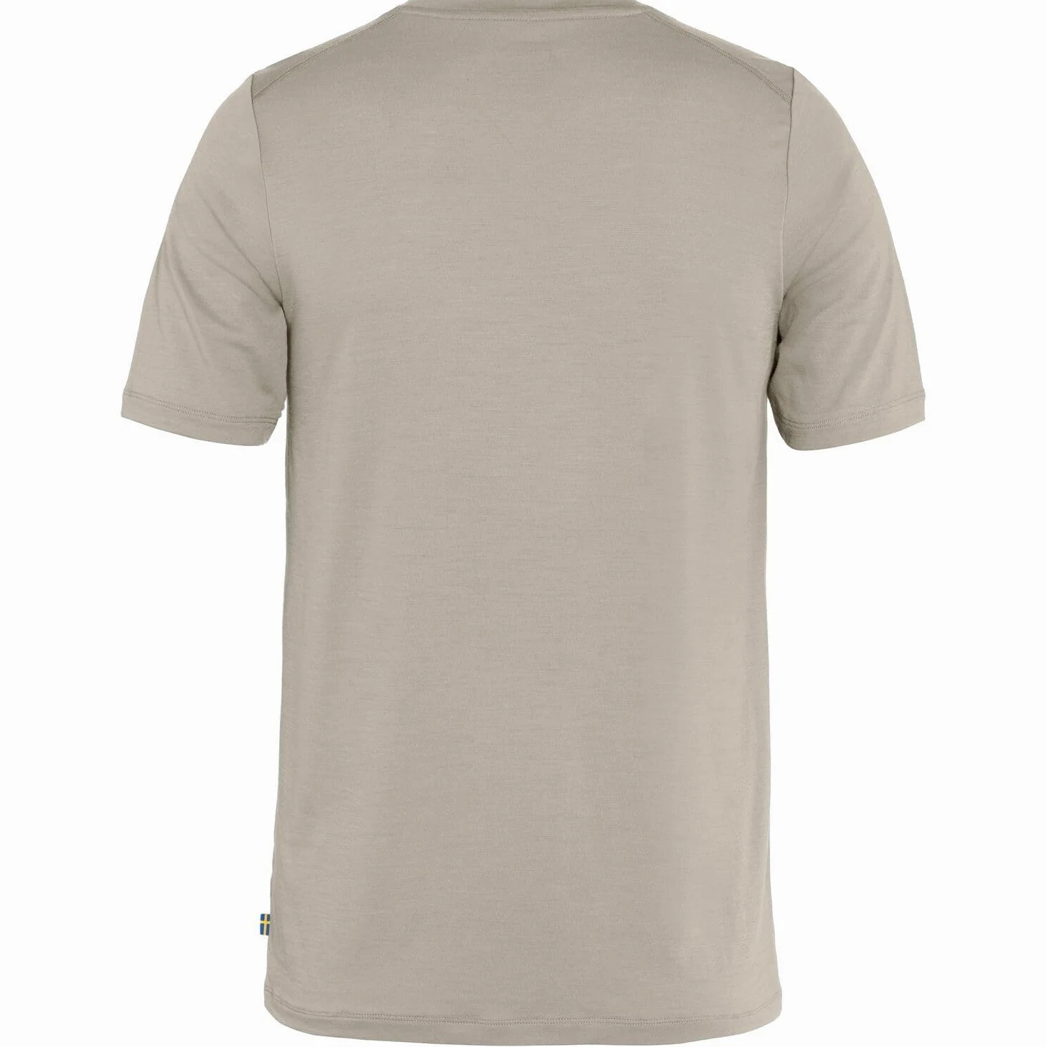 Fjällräven Męska koszulka Abisko Wool Logo SS, Light Fossil, XXL, Light Fossil, XXL