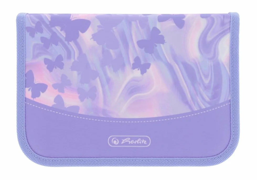 Herlitz Tornister Ultralight Dziecięc Butterfly Paradise z wyposażeniem | Plecak Szkolny jednokomorowy | Organizer Dla Ucznia Dzieci | Sztywne Plecy | Wytrzymały 15l 800g