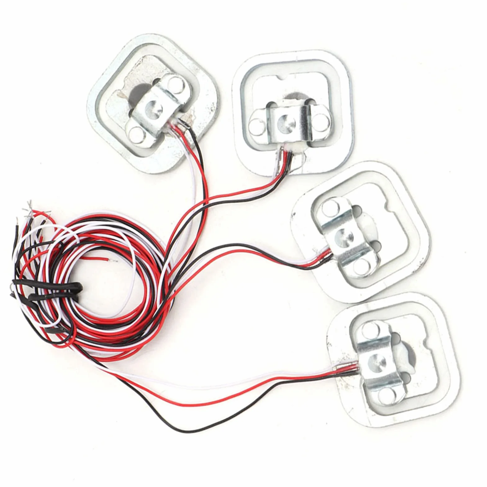 Moduł czujnika obciążenia HX711 50kg 100kg 200kg Kompatybilny z DIY zestawem wagi elektronicznej dla projektów samodzielnych czujniki obciążenia 34x34mm