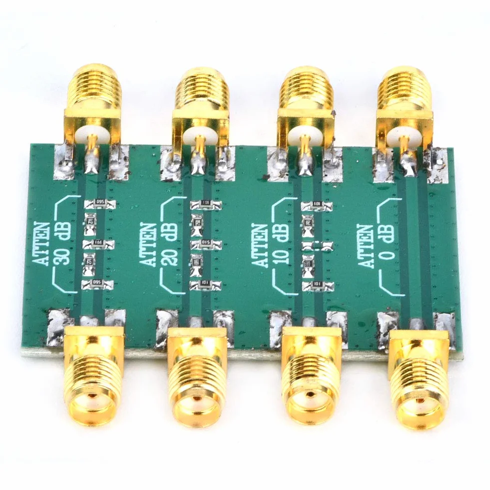 Dc 4.0Ghz Fixed Attenuator, Sma Attenuator Set Attenuator Sma Double Female Head Radio Frequency Attenuator 50Ω