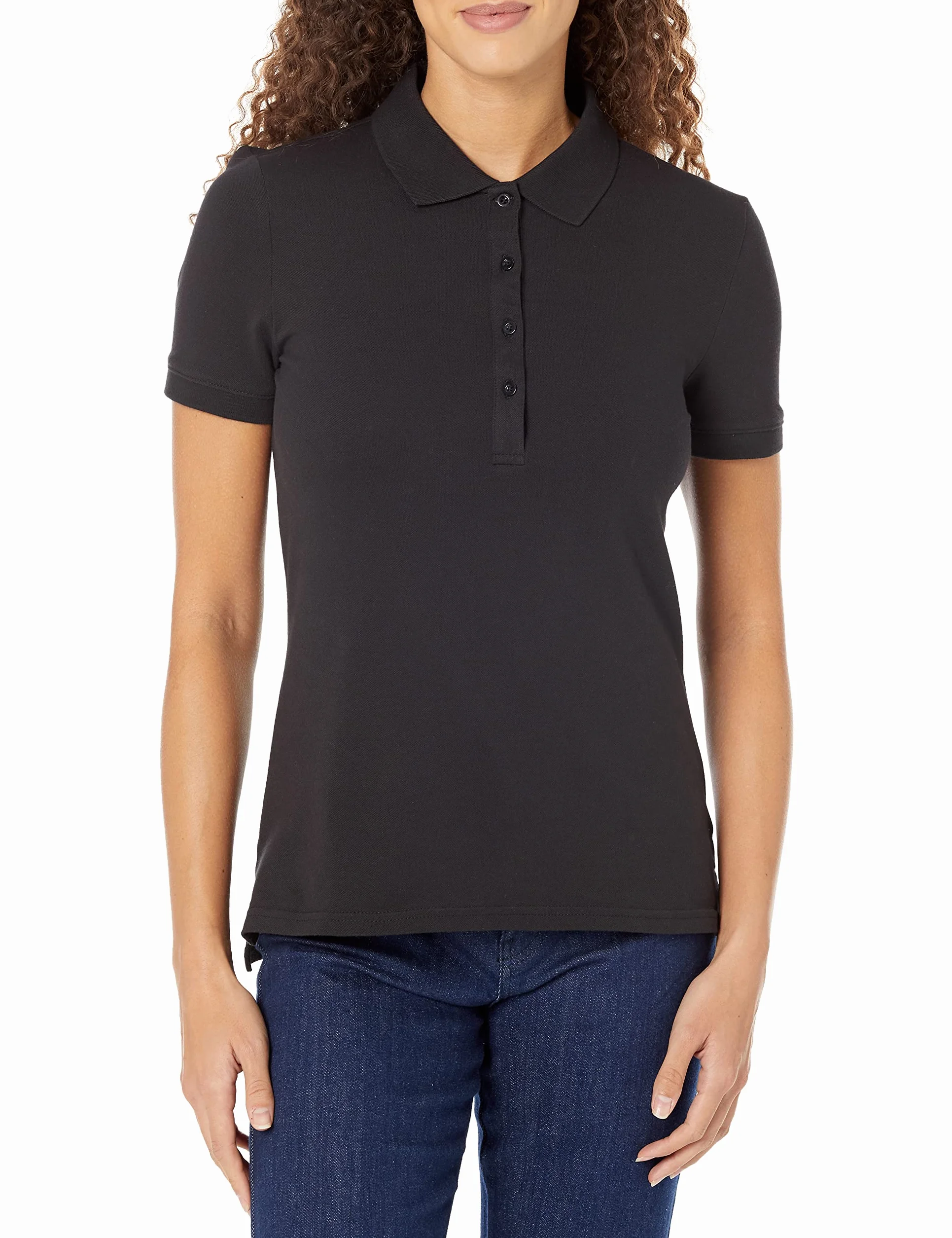 Amazon Essentials Kobiety Koszulka polo z krótkim rękawem (dostępna w dużych rozmiarach)
