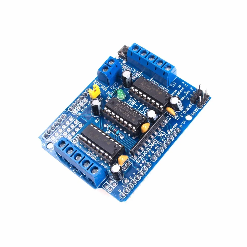 L293D Motor Driver Shield sterownik silnika krokowego do Arduino Duemilanove Mega UNO R3 AVR ATMEL