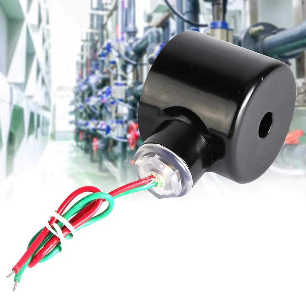 Cewka Elektrozaworu 220 V Ac, Seria 2W, Gwint Wewnętrzny, Ruch Bezpośredni, Przewód Przemysłowy Do Zaworów Elektromagnetycznych Do Wody – Ac220V