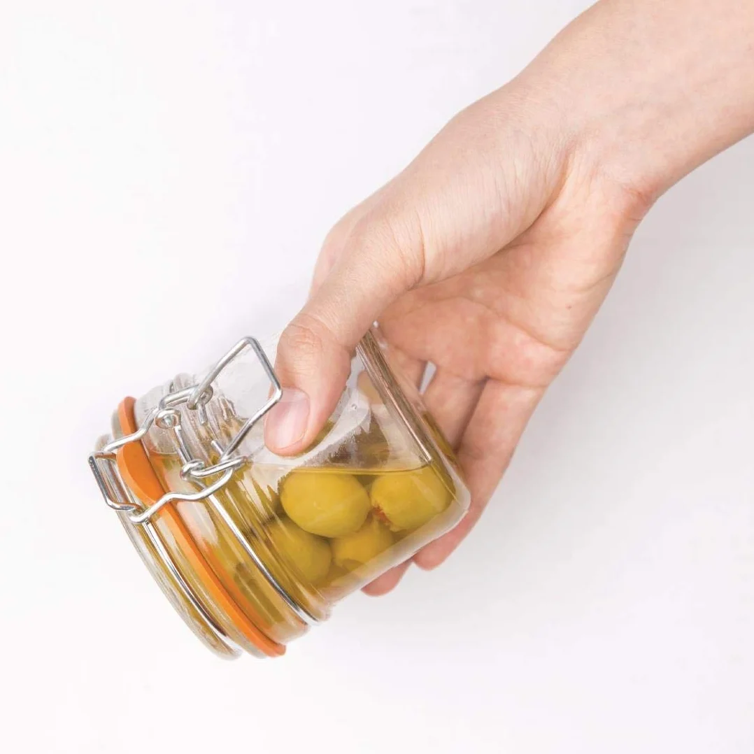 Vogue GH328 słoiki na przetwory, 200 ml, pojemność: 7 fl. uncji (opakowanie 6 szt.)