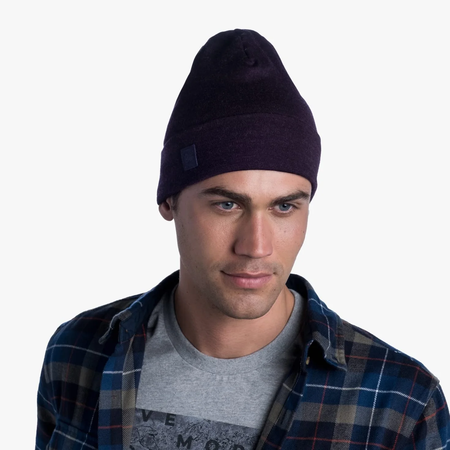 Buff Dla Dorosłych Merino Thermal Czapka Wełniana, Granatowy, 30