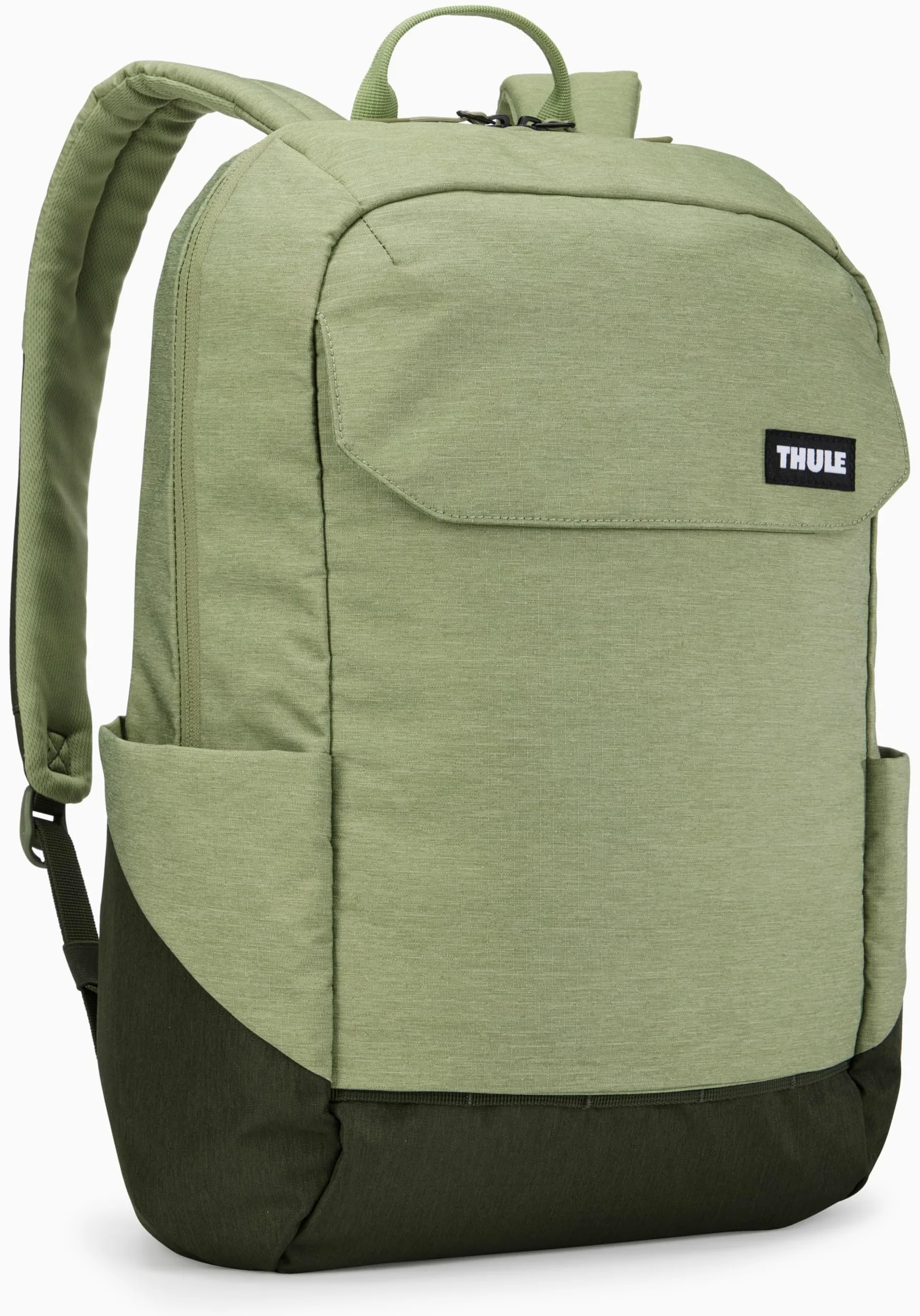 Thule Plecak rekreacyjny z kieszenią na laptopa Lithos Backpack 20 l Quiet Green/Darkest Green jasnozielony