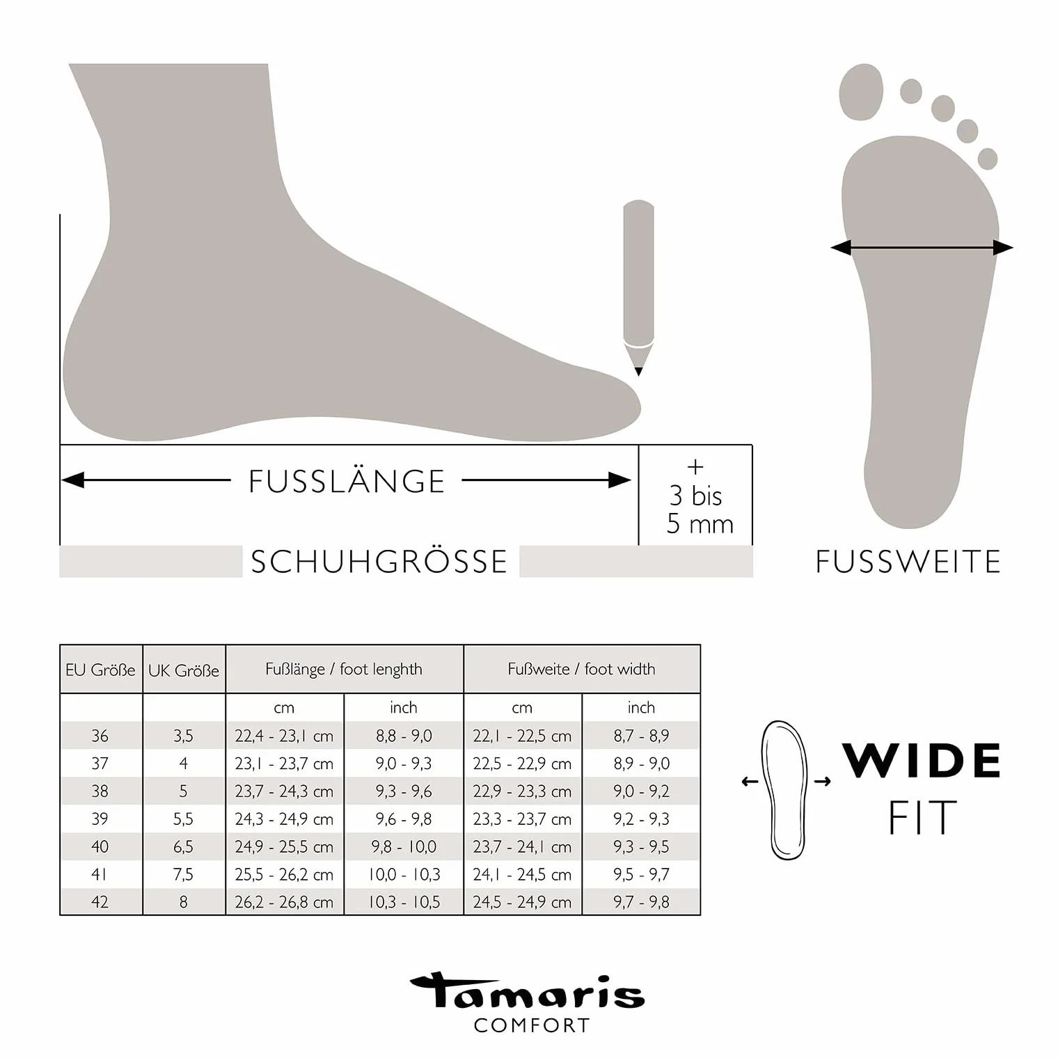 Tamaris Kobiety Tamaris Comfort Damen Sandale MultiadjustableSandał