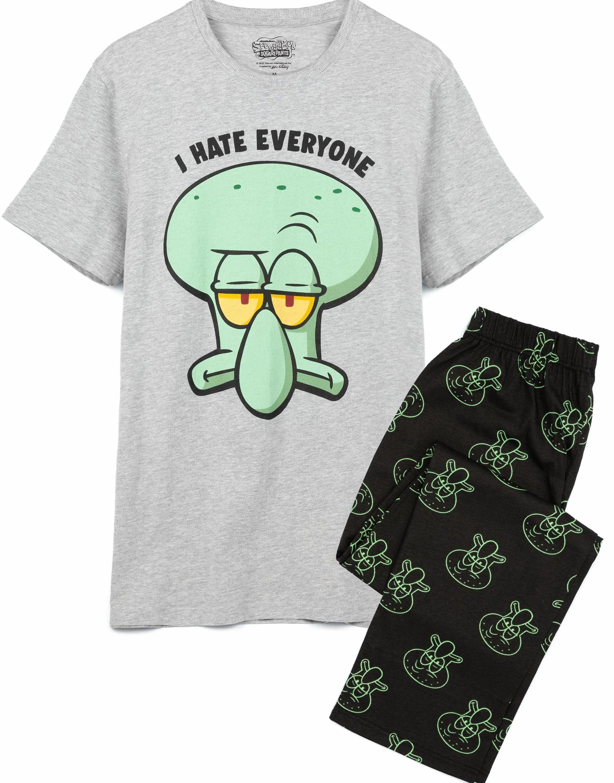 SPONGEBOB SQUAREPANTS Piżama męska Squidward PJs