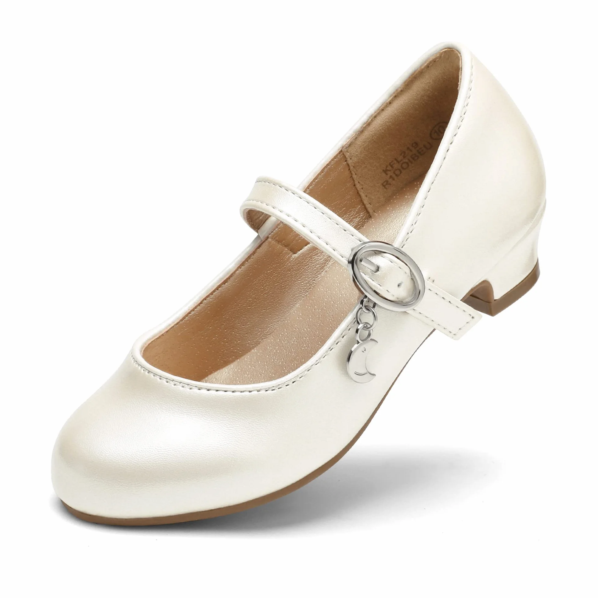 DREAM PAIRS Dzieci Baleriny Dziewczyna Sukienka Wygodne Buty Na Imprezę Balet Mieszkania Dziewczyny Księżniczka Błyszcząca KFL219