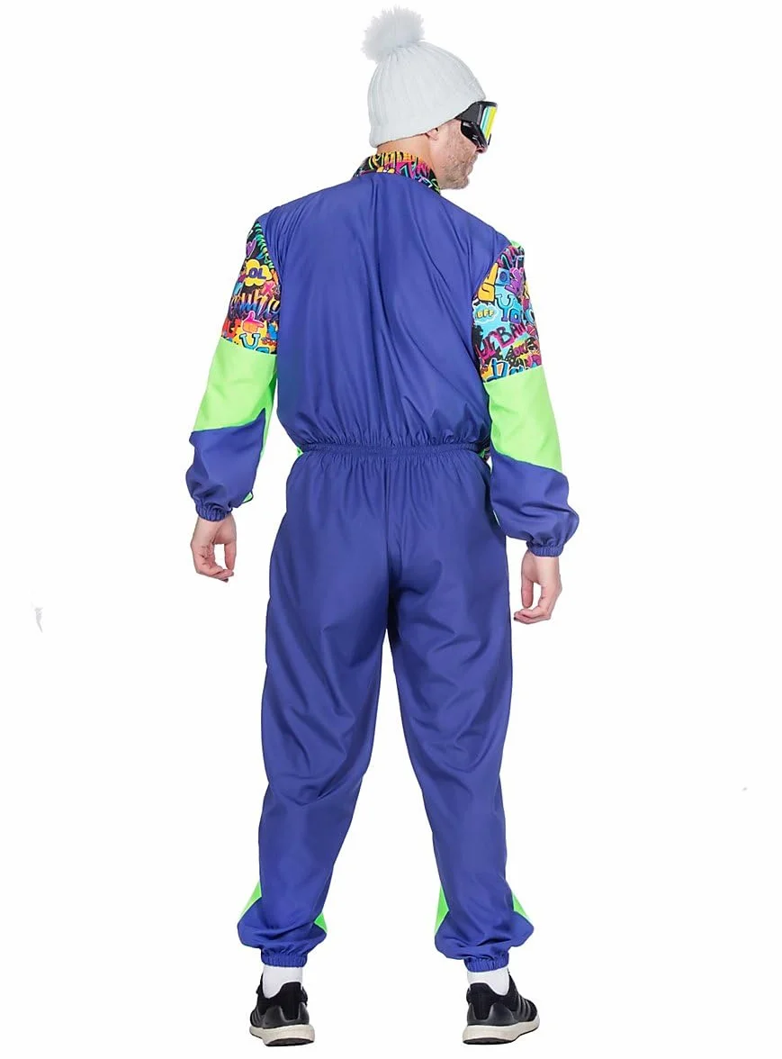 Wilbers & Wilbers Kombinezon narciarski retro 80 Dla mężczyzn Retro Ski-anzug 80's (1 w zestawie)