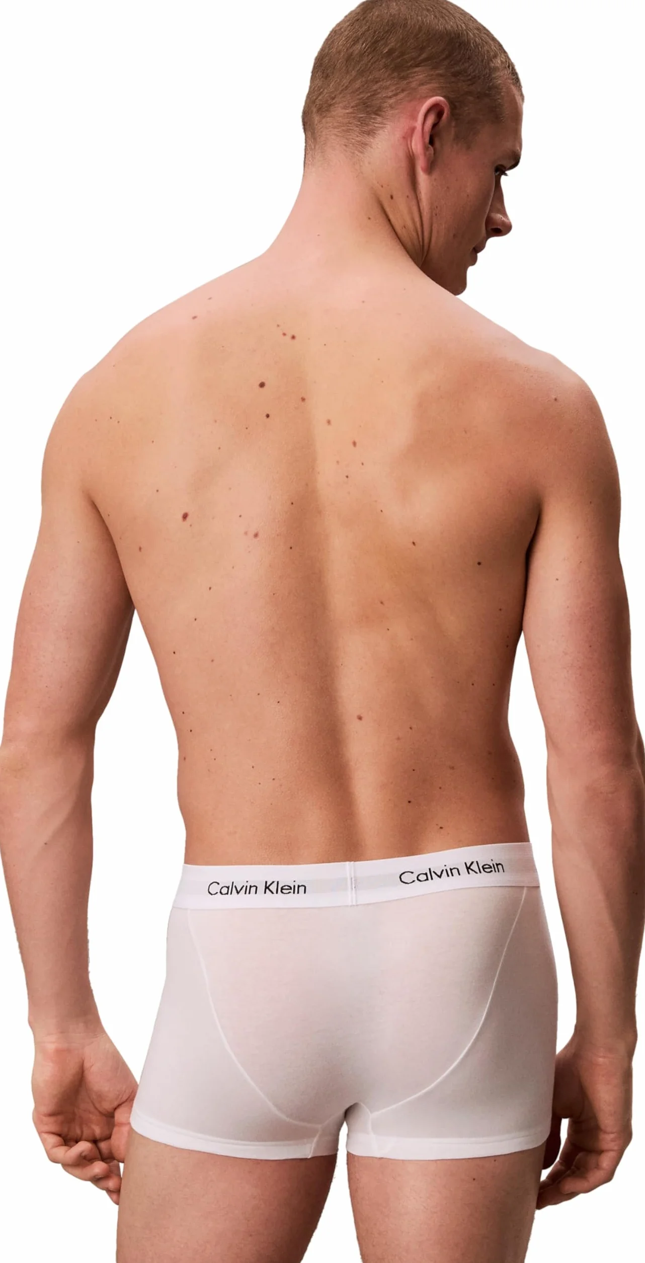 Calvin Klein Low Rise Trunk 3pk Bokserki Mężczyźni , biały , XS