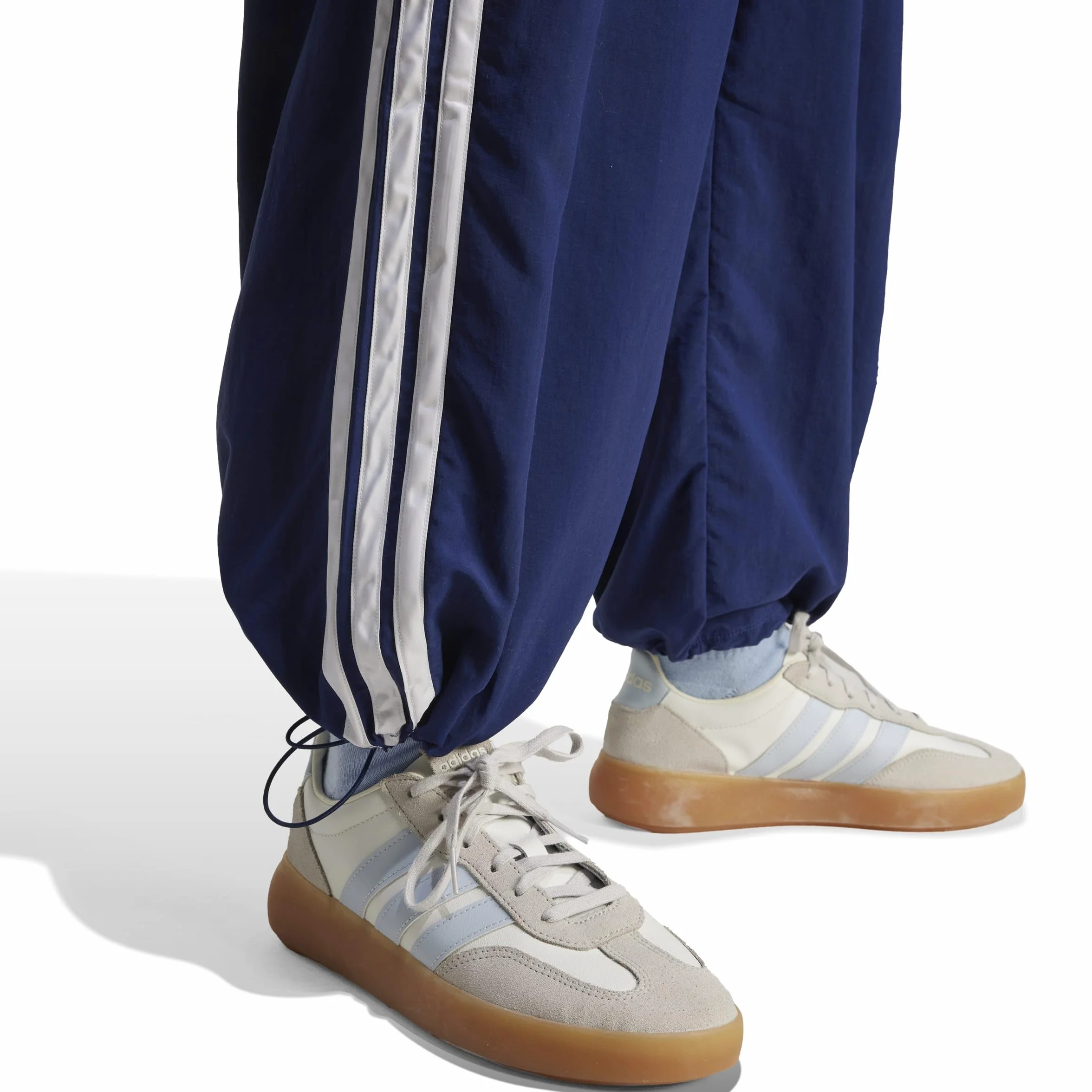 adidas Essentials 3-stripes Lifestyle Woven Parachute Pants - Spodnie golfowe Kobiety