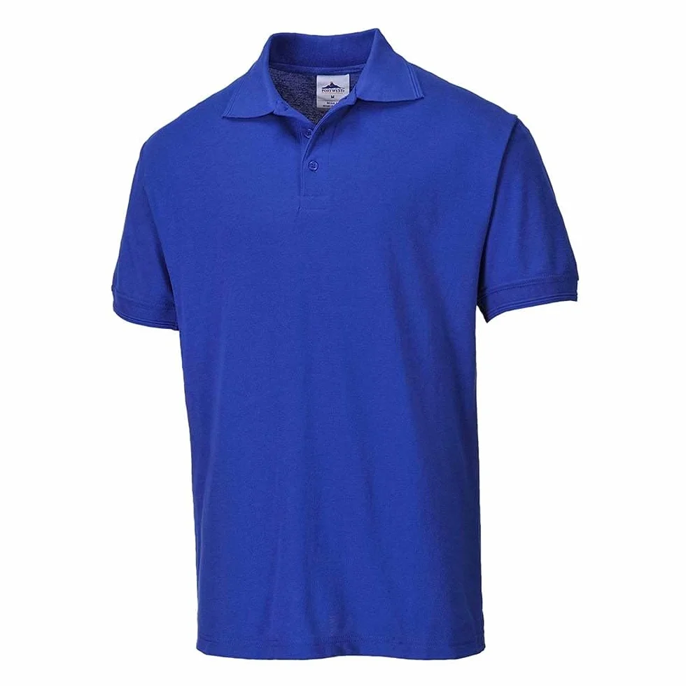 Portwest B210 Naples Polo Koszulka, Regularny, Rozmiar 3XL, Niebieski